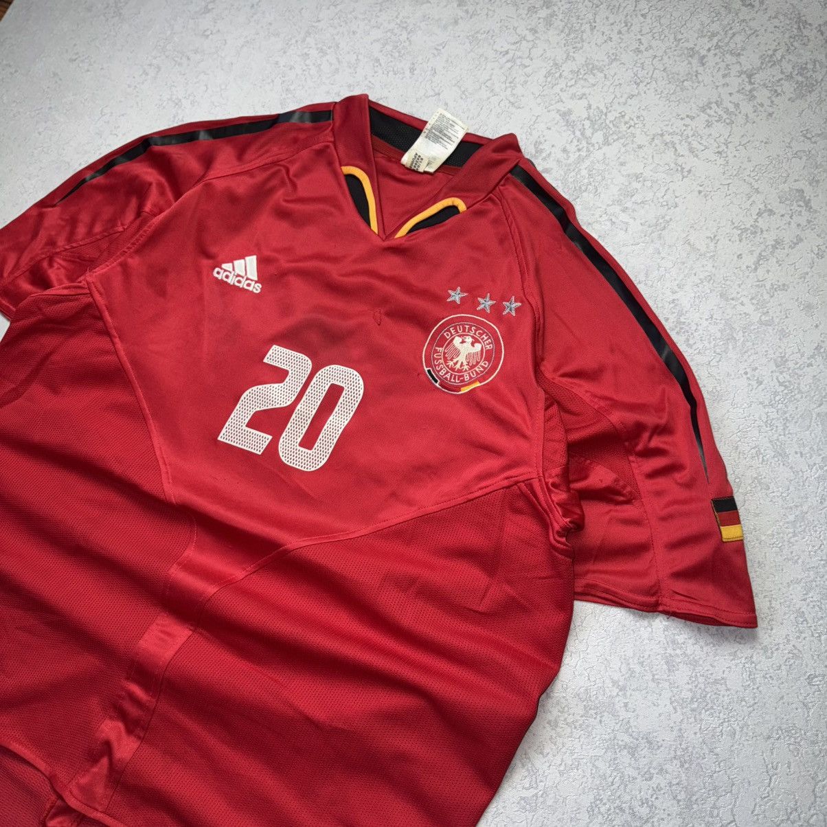 Adidas Adidas Podolski #20 Germany 2004 Football Jersey Shirt L Size US L / EU 52-54 / 3 - 4 Thumbnail