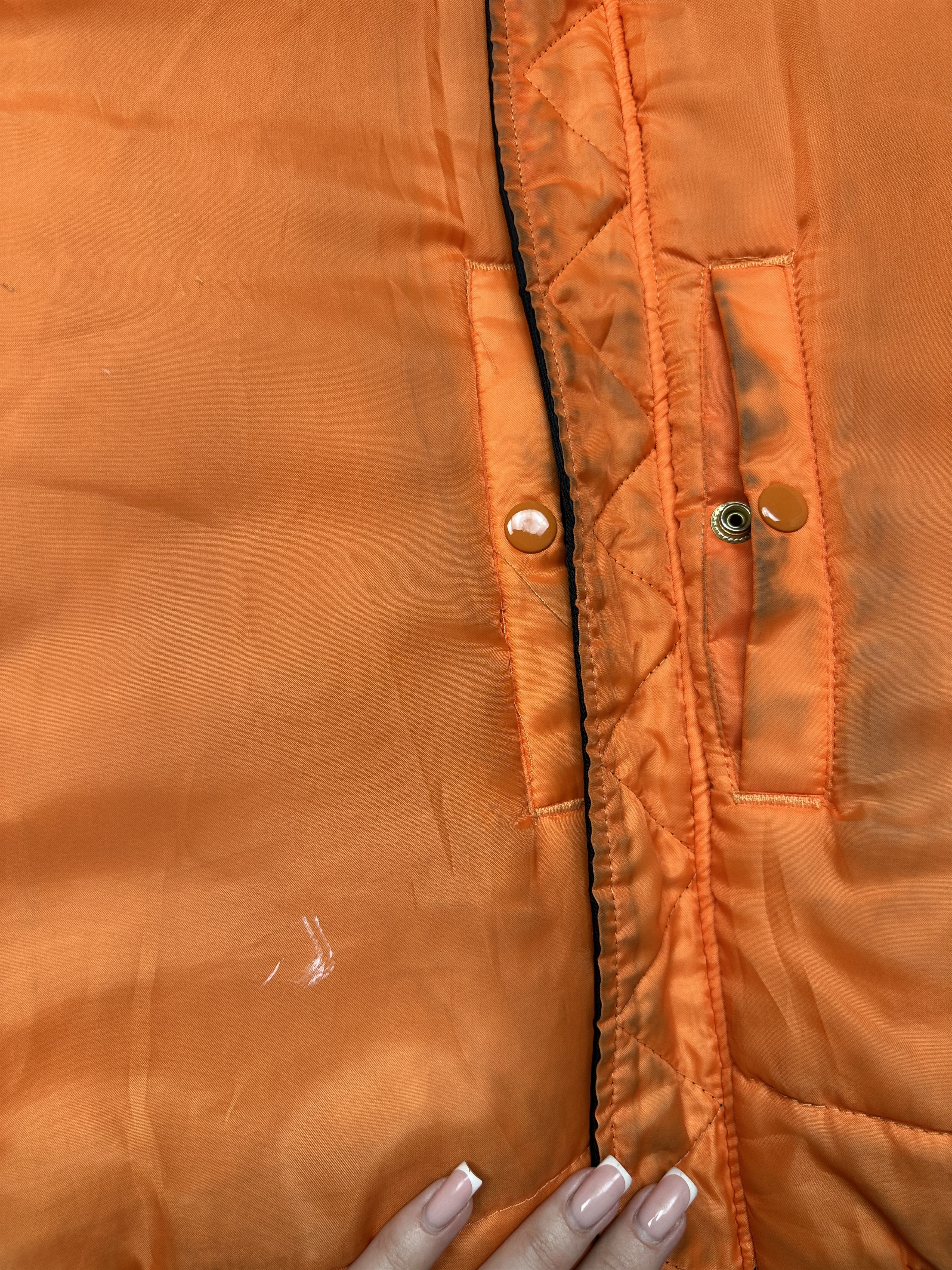 Vintage Vintage MA 1 Bomber Jacket Military Flyers Nylon Size US L / EU 52-54 / 3 - 11 Thumbnail