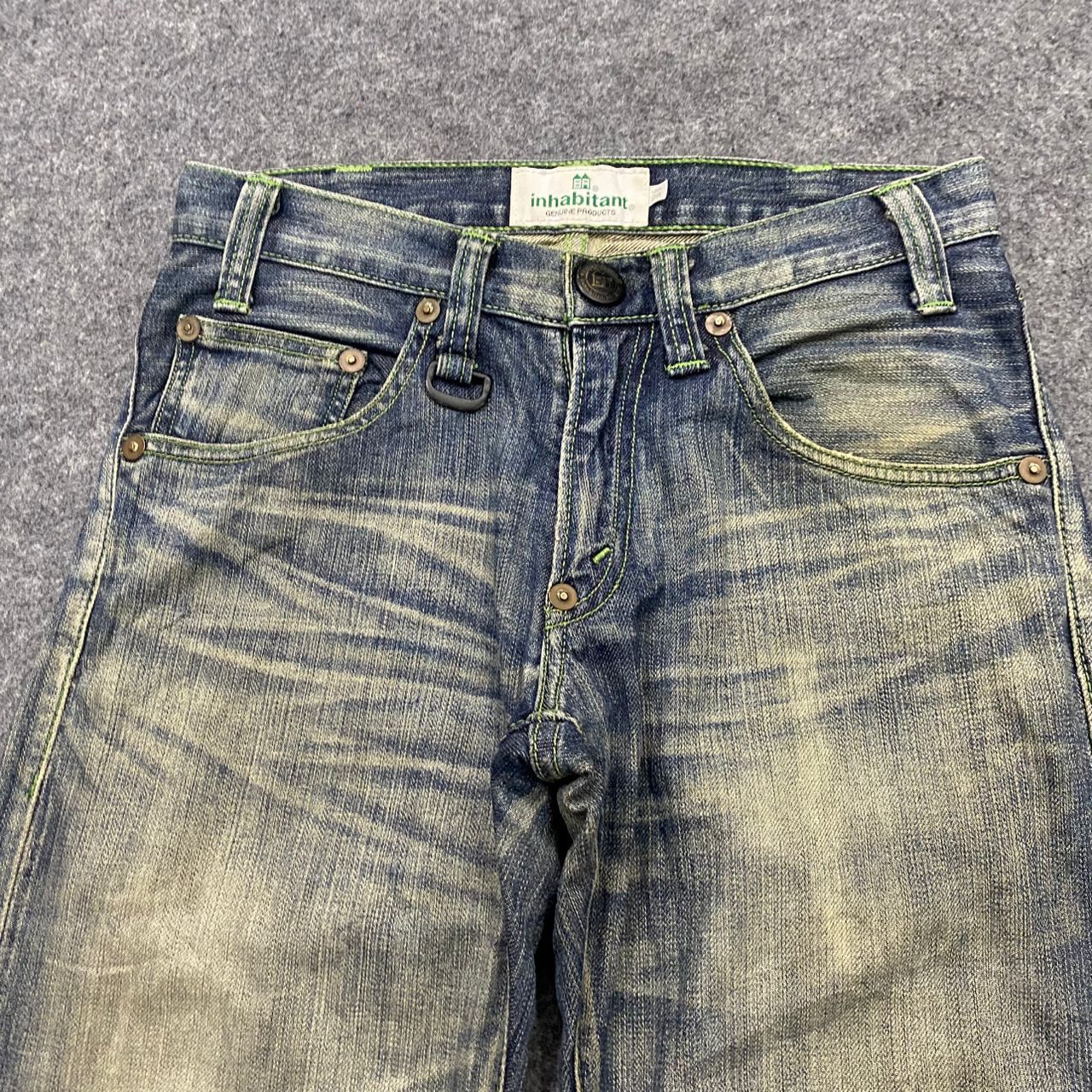 INHABIT 💥Best Offer💥Vintage Inhabitants Distressed Denim Size US 29 - 9 Thumbnail