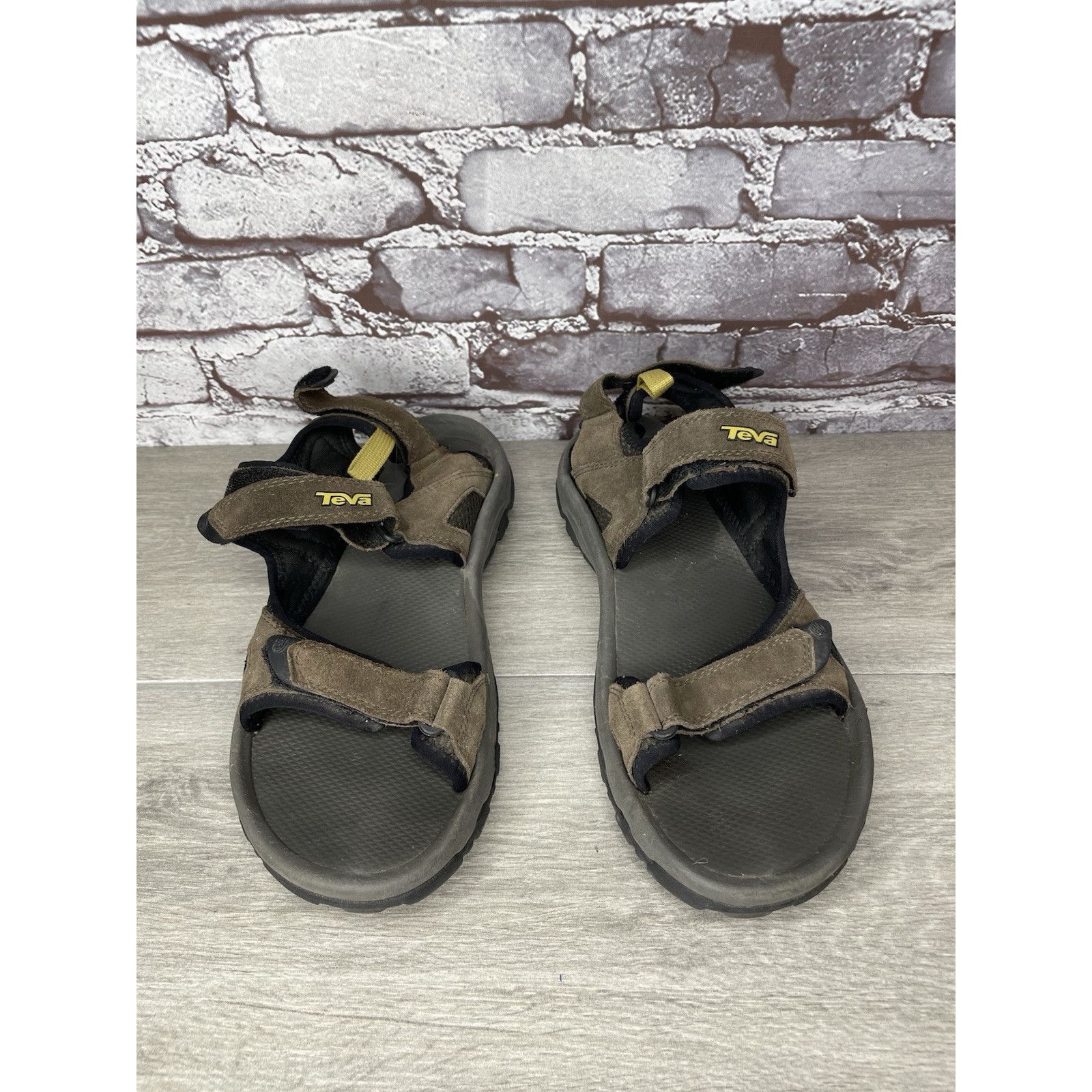 Teva Teva Katavi 4144 Brown Synthetic Leather Hiking Strap Sandal Size US 10 / EU 43 - 2 Thumbnail