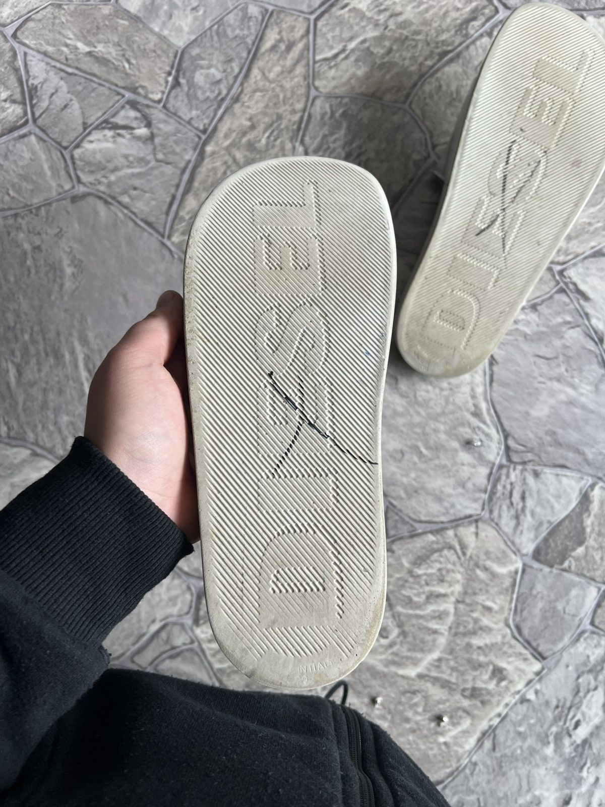Diesel Diesel by Glen Martens SS24 SA-SLIDE D-Oval Denim Sliders Size US 6 / EU 39 - 8 Thumbnail