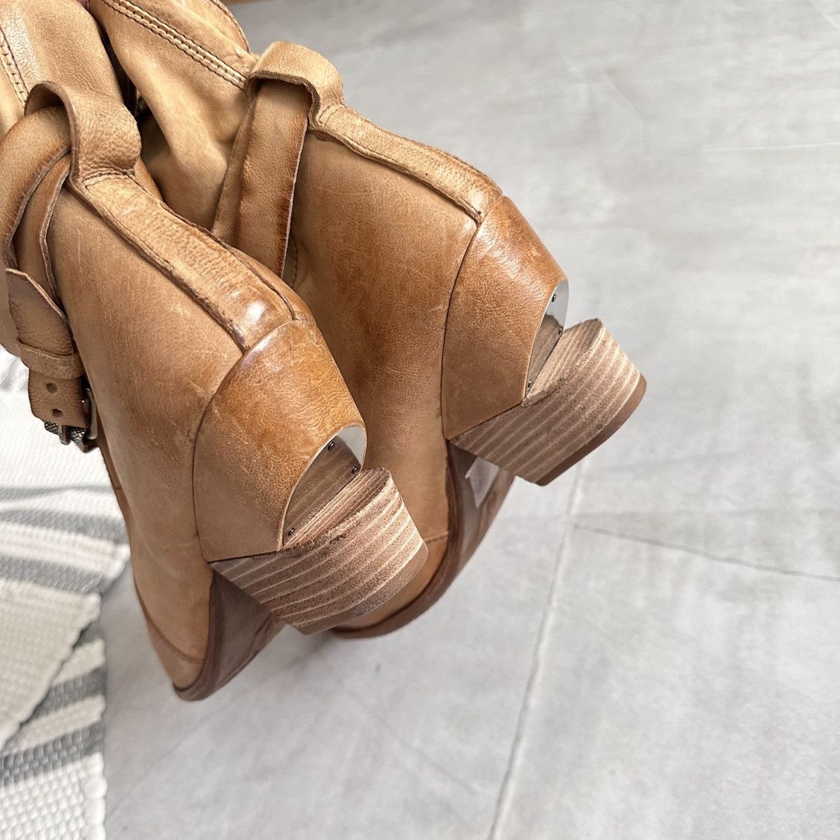 Dirk Bikkembergs AS 98 Airstep Vintage Ankle Straps Boots Rick Owens Vibe Size US 10 / IT 40 - 9 Thumbnail