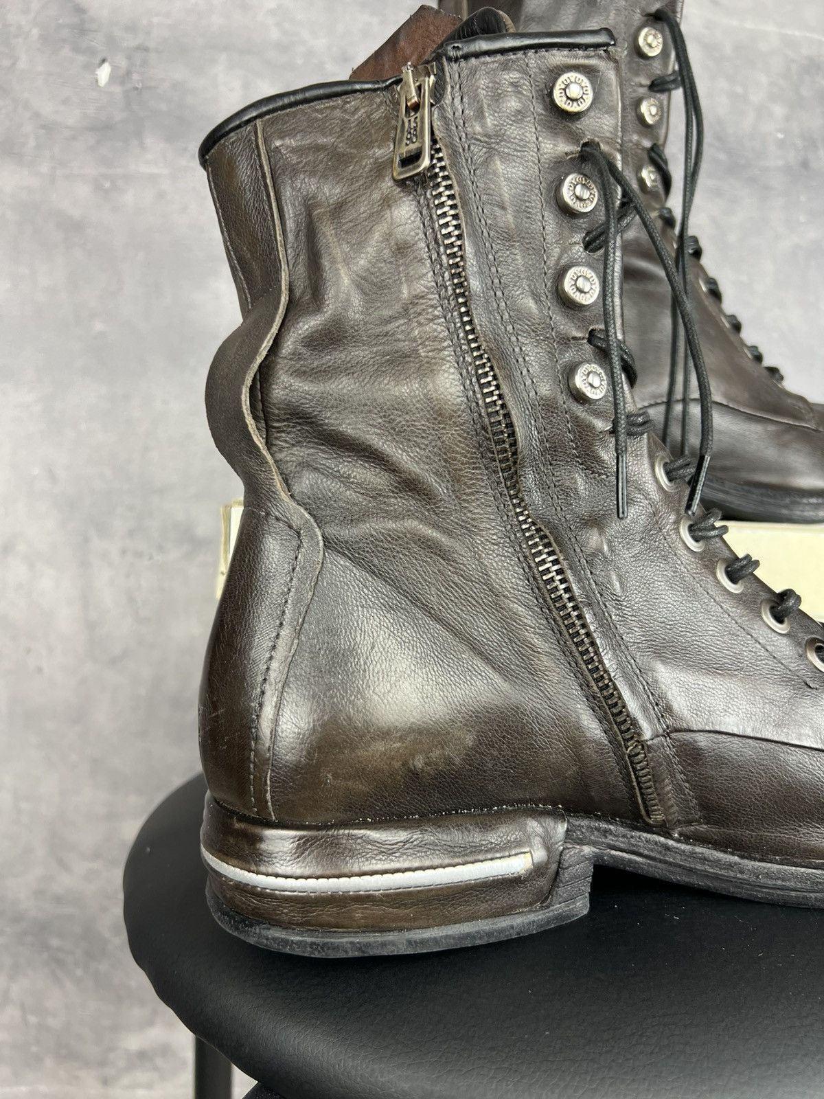 A.S.98 A.S 98 Airstep Brown Leather Boots Size EU41 Size US 11 / IT 41 - 10 Thumbnail