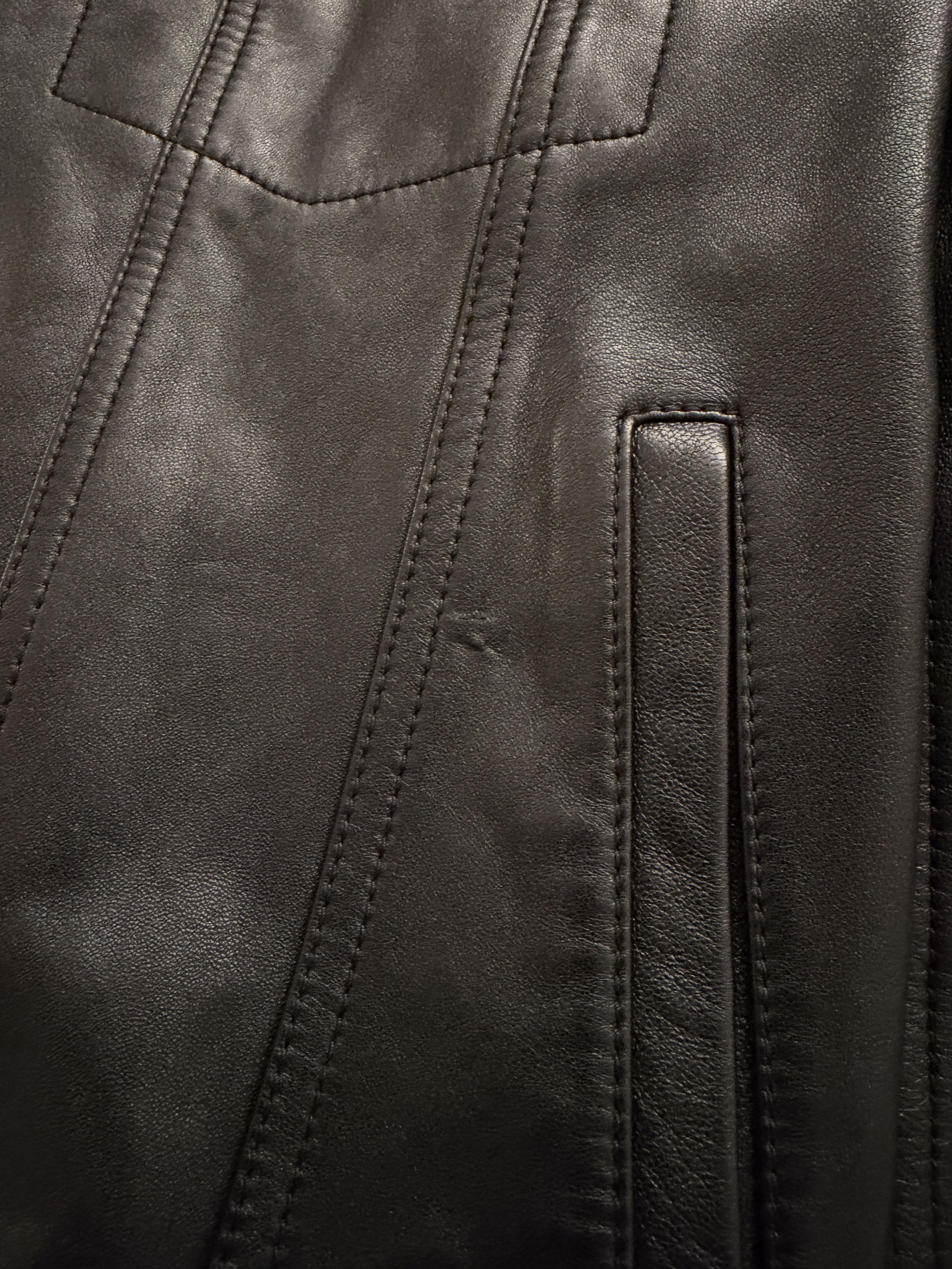 Saint Laurent Paris LAMBSKIN DENIM JACKET Size US L / EU 52-54 / 3 - 8 Thumbnail