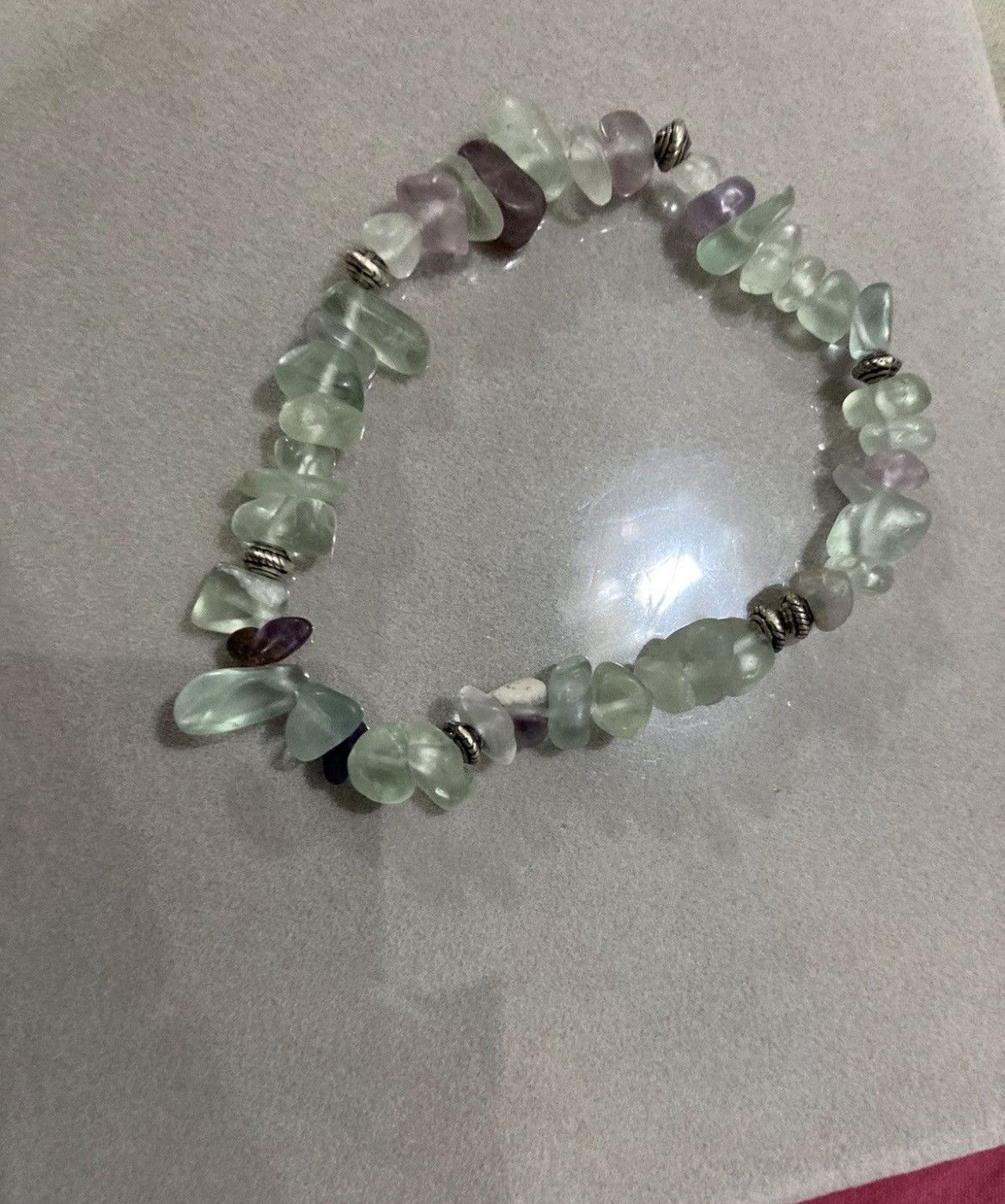 Other SALE Fluorite chip beaded bracelet Size ONE SIZE - 2 Thumbnail
