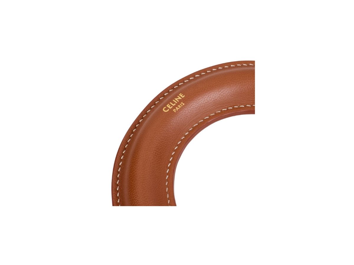 Celine o1bcso1str0925 461HD3LBS Size: OS / Bangle in Tan Size ONE SIZE - 2 Thumbnail