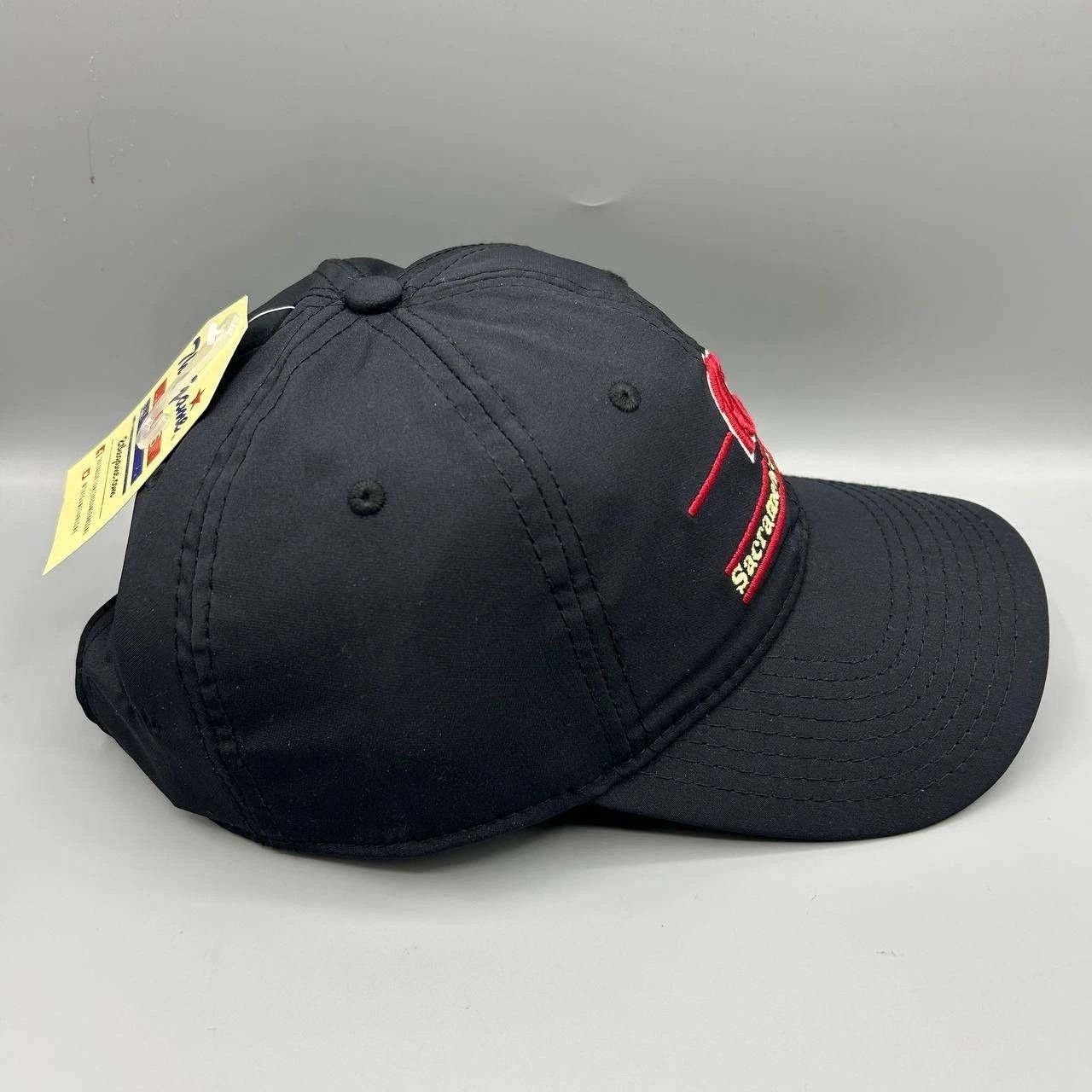 The Game Vintage Sacramento River Cats Hat Men Navy MiLB Strap Back Size ONE SIZE - 5 Thumbnail