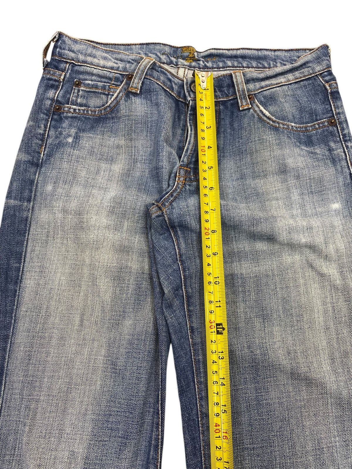 Japanese Brand Japanese Brand Blue Faded Wash Style Bootcut Jeans Size US 28 / EU 44 - 9 Thumbnail