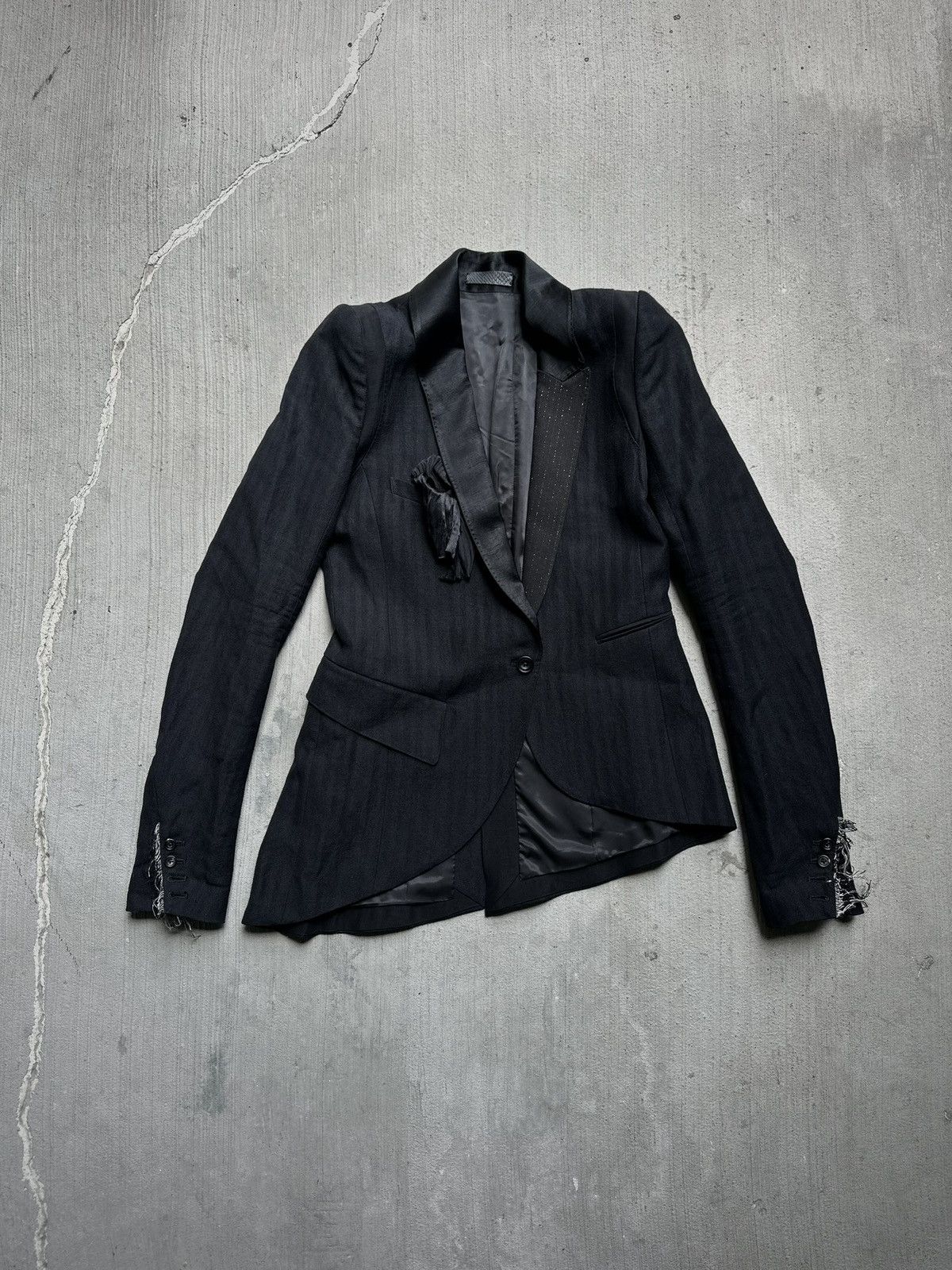 If Six Was Nine If Six Was Nine JK- Crow Asymmetric Blazer | Grailed