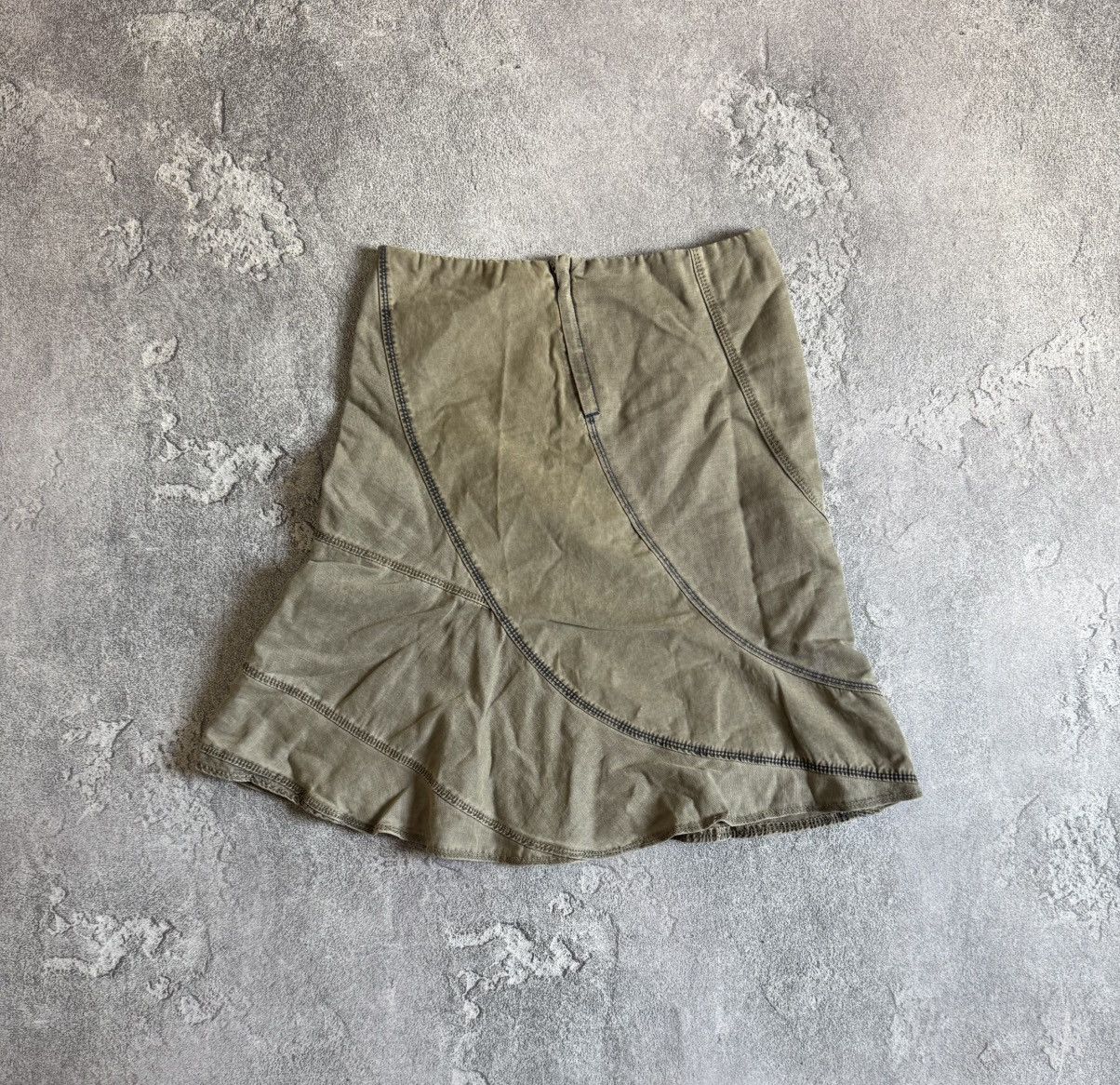 Miss Sixty Miss Sixty XS avantgarde flared mini skirt vintage Y2K 90s Size 25" / US 0 / IT 36 - 11 Thumbnail