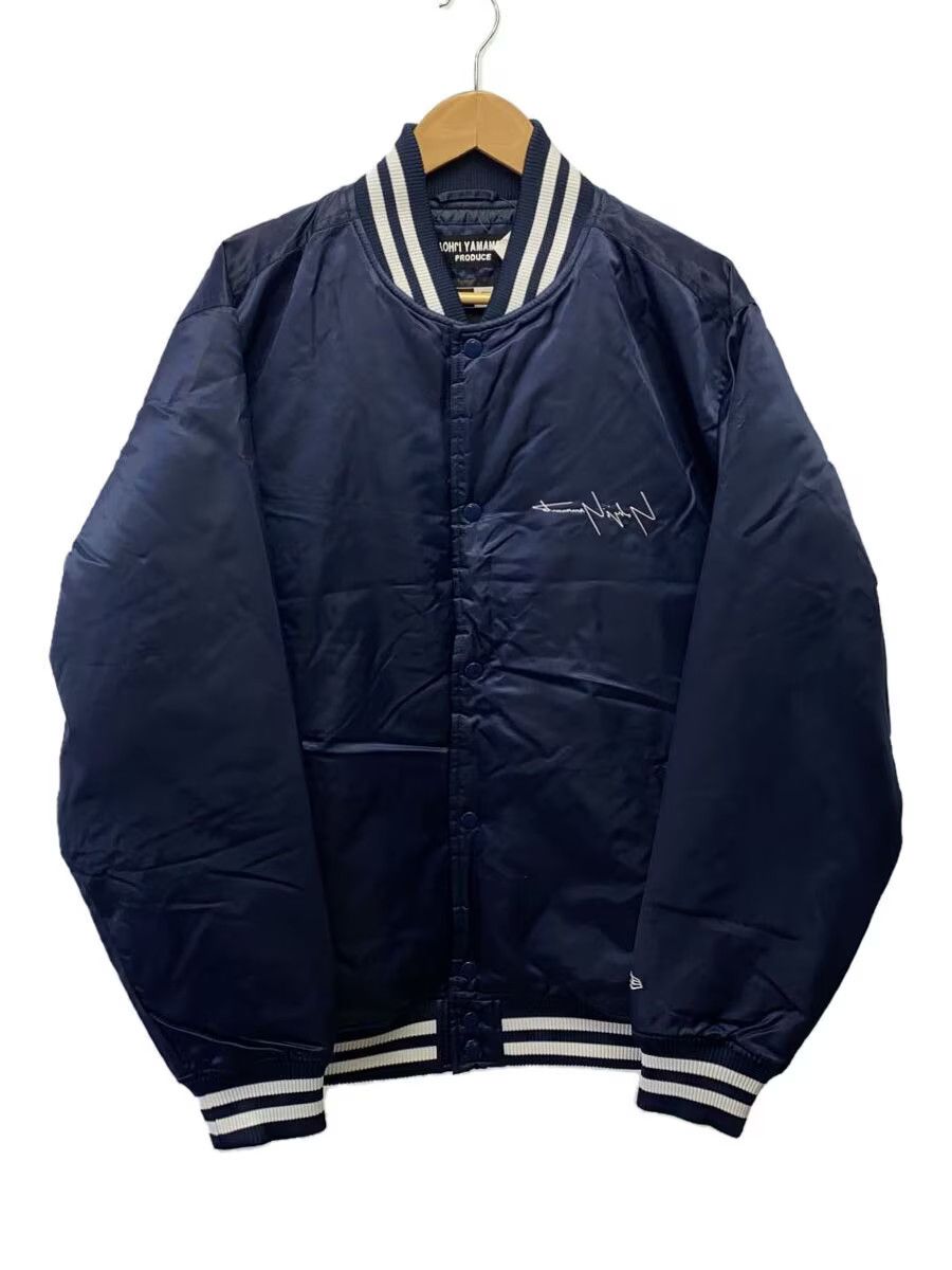 Yohji Yamamoto YOHJI YAMAMOTO × NEW ERA nylon/navy varsity jacket Size US XXL / EU 58 / 5 - 1 Thumbnail