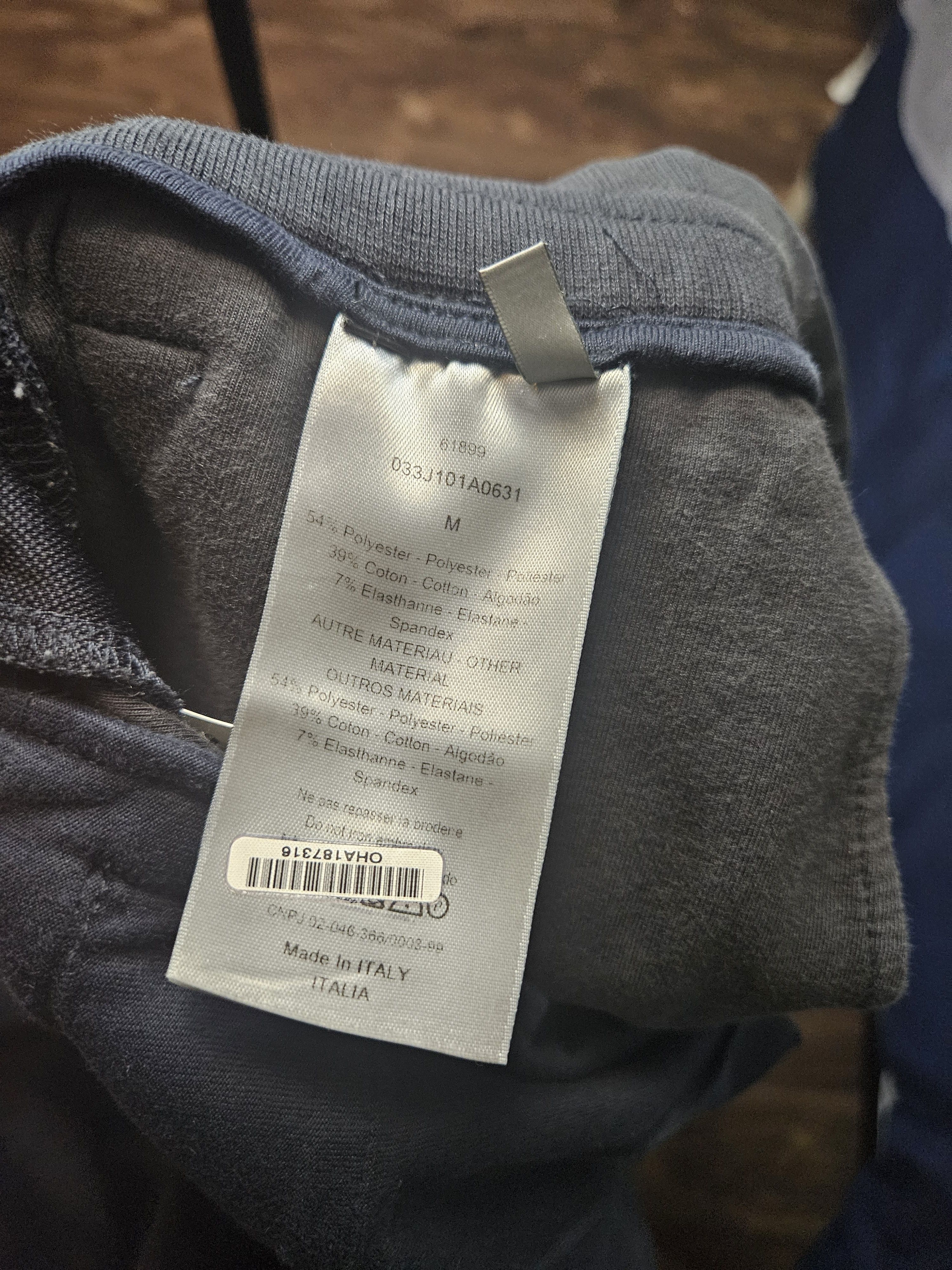 Dior × Stussy Shawn Stussy Dior Blue Side Stripe Sweatpants Size US 32 / EU 48 - 10 Thumbnail