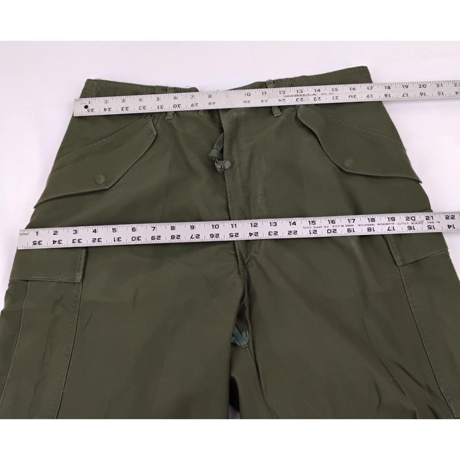 Other US Army Cold Weather 107 Shade Pants Men's M (35"x32") Green Size US 34 / EU 50 - 10 Thumbnail