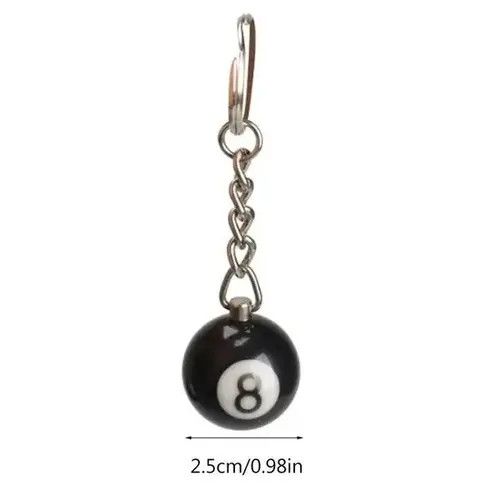 VIBE Billiards 🎱 ball keychain Size ONE SIZE - 3 Thumbnail