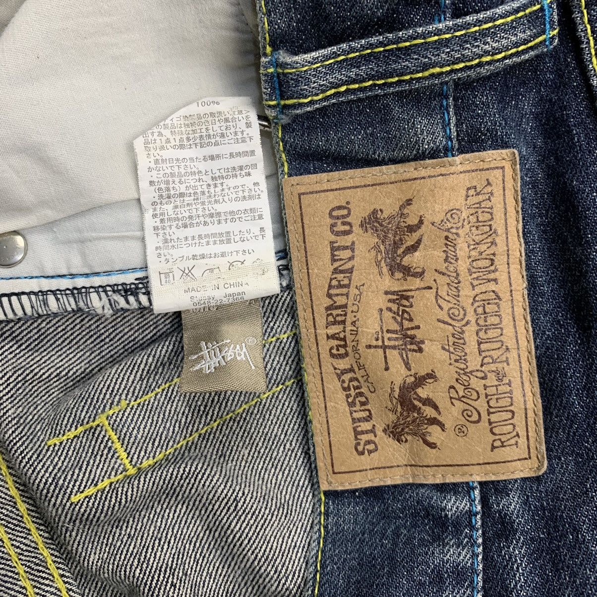 Stussy Stussy rought & rugged denim pants Size US 34 / EU 50 - 10 Thumbnail