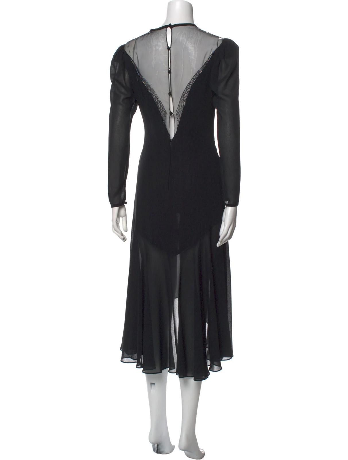 Casedei Casadei Crew Neck Knee-Length Dress Size: S Size S / US 4 / IT 40 - 3 Thumbnail