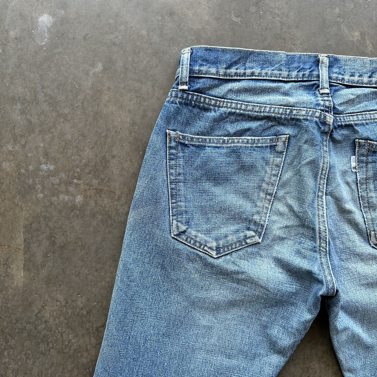 Japanese Brand × Jean × Vintage Vintage Japanese Distressed Redline Faded Denim Jean Pant Size US 33 - 14 Thumbnail