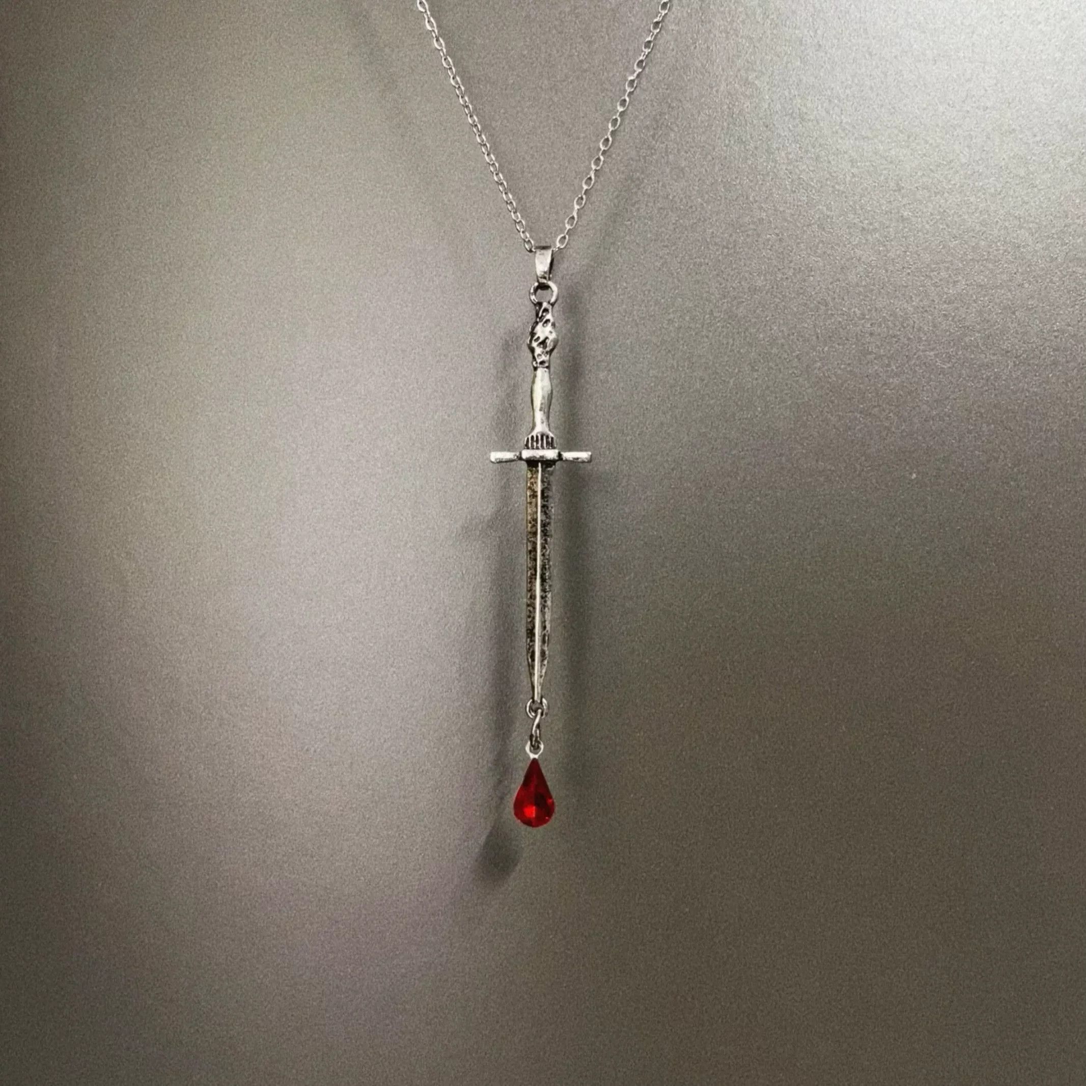Other Vintage Red Water Droplets Necklace Size ONE SIZE - 1 Preview