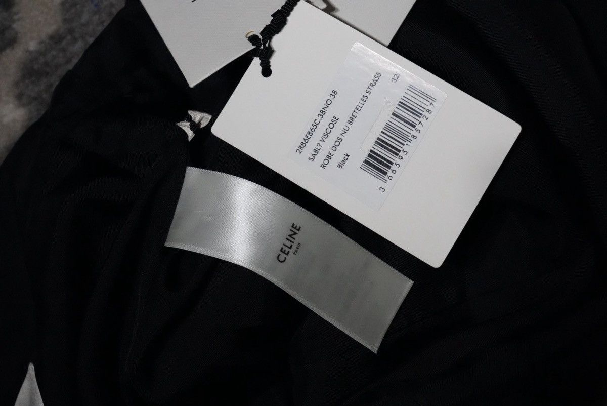 Celine Celine Evening Dress with no Straps & with Rhinestones Size S / US 4 / IT 40 - 8 Thumbnail