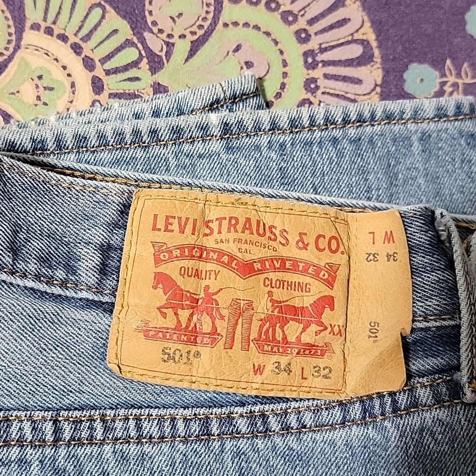 Levi's 501 Levis Size US 32 / EU 48 - 4 Thumbnail