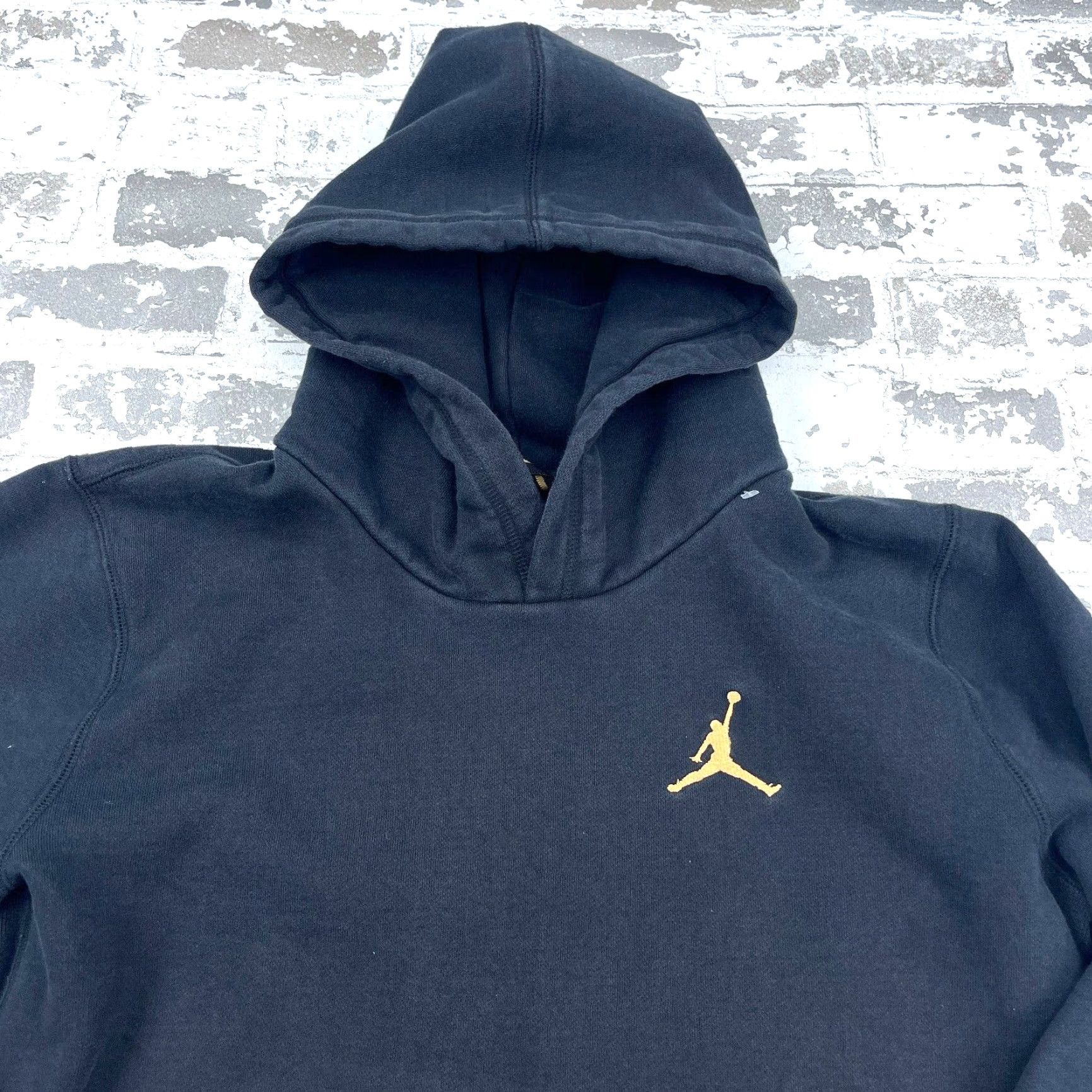 Jordan Brand Jordan Hoodie Men Large Black Gold History Month Jump Man Graphic Print Embroidered Logo Sweatshirt Size US L / EU 52-54 / 3 - 3 Thumbnail