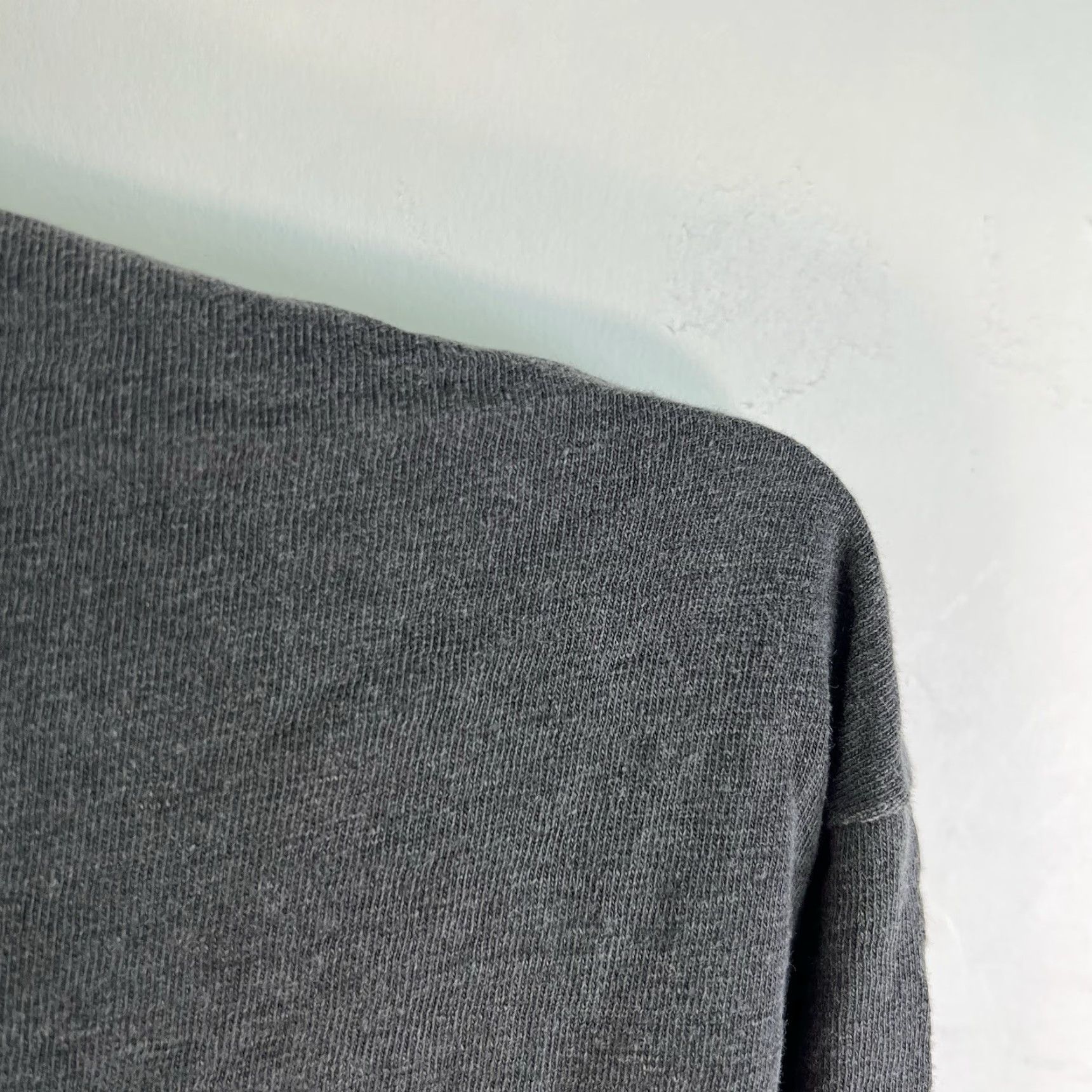 John Elliott John Elliott Long Sleeve Cotton T-Shirt Mens 3XL Gray Crew Neck USA Made Size US XXL / EU 58 / 5 - 2 Thumbnail