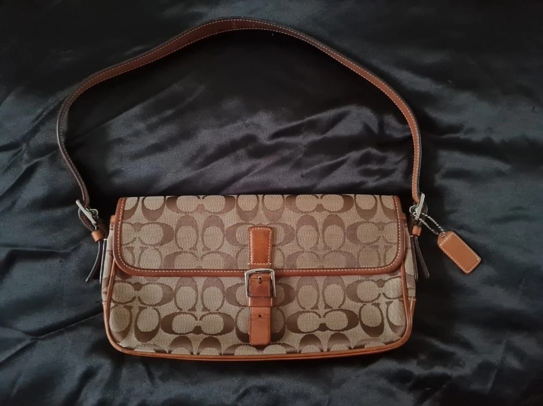 Coach Coach Signature East West Shoulder Bag | Grailed