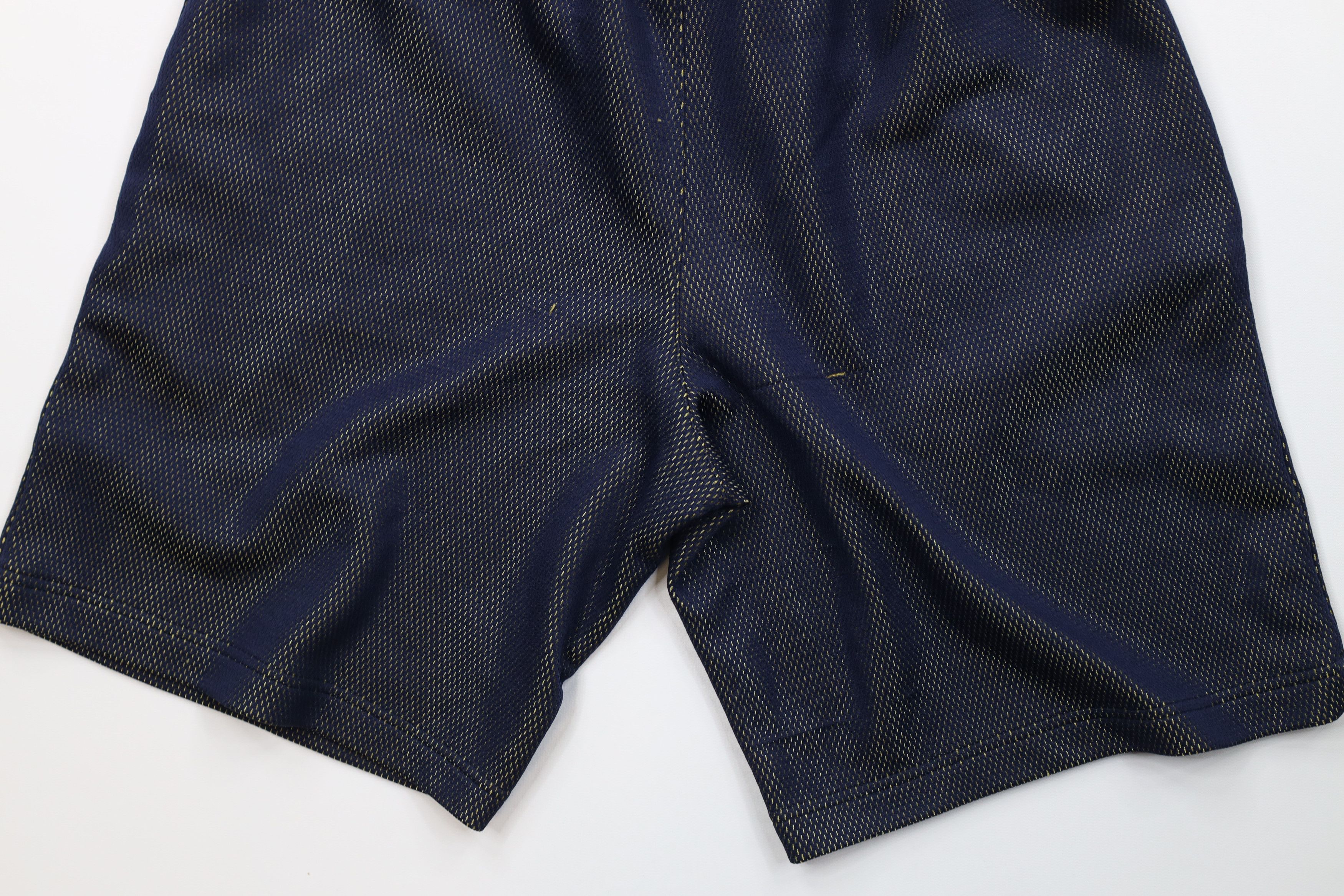 Tommy Hilfiger Vintage 90s Tommy Hilfiger Knit Mesh Above Knee Shorts Blue Size US 34 / EU 50 - 12 Thumbnail