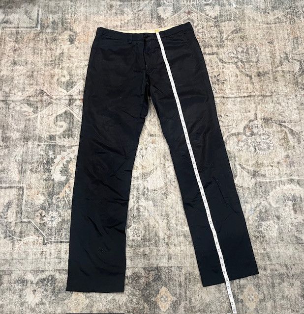 Dries Van Noten Dries Van Noten Black Cotton–Polyamide Trousers (Size 48) Size US 32 / EU 48 - 2 Thumbnail