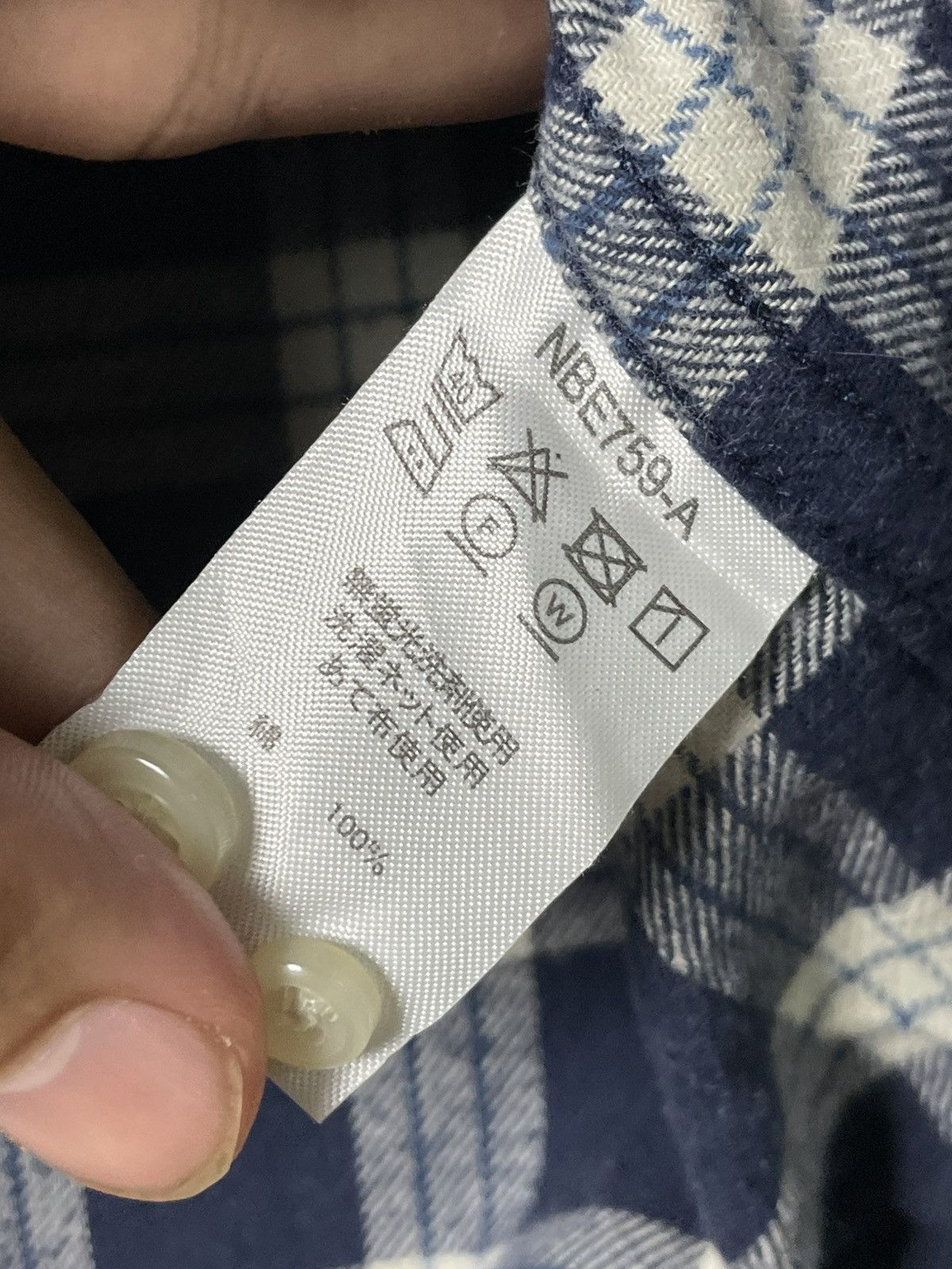 Japanese Brand × Vintage Alpha Cubic Sport Checked Button Up Shirt (50) Size US L / EU 52-54 / 3 - 8 Thumbnail