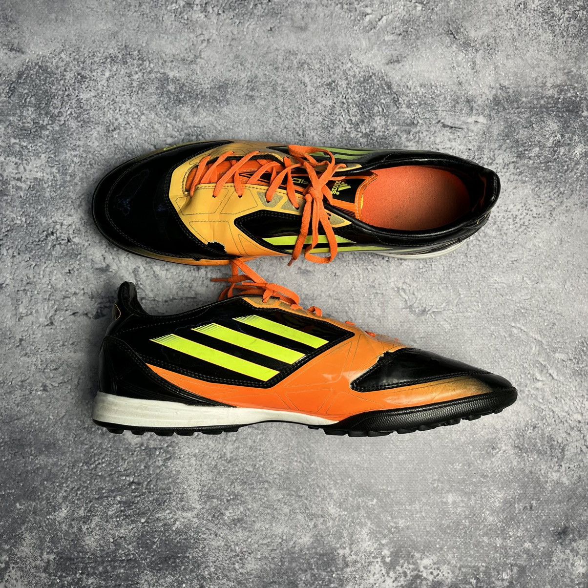 Adidas Vintage Adidas adiZERO F50 F10 TRX TF (V24787) Boots Soccer Size US 12 / EU 45 - 3 Thumbnail