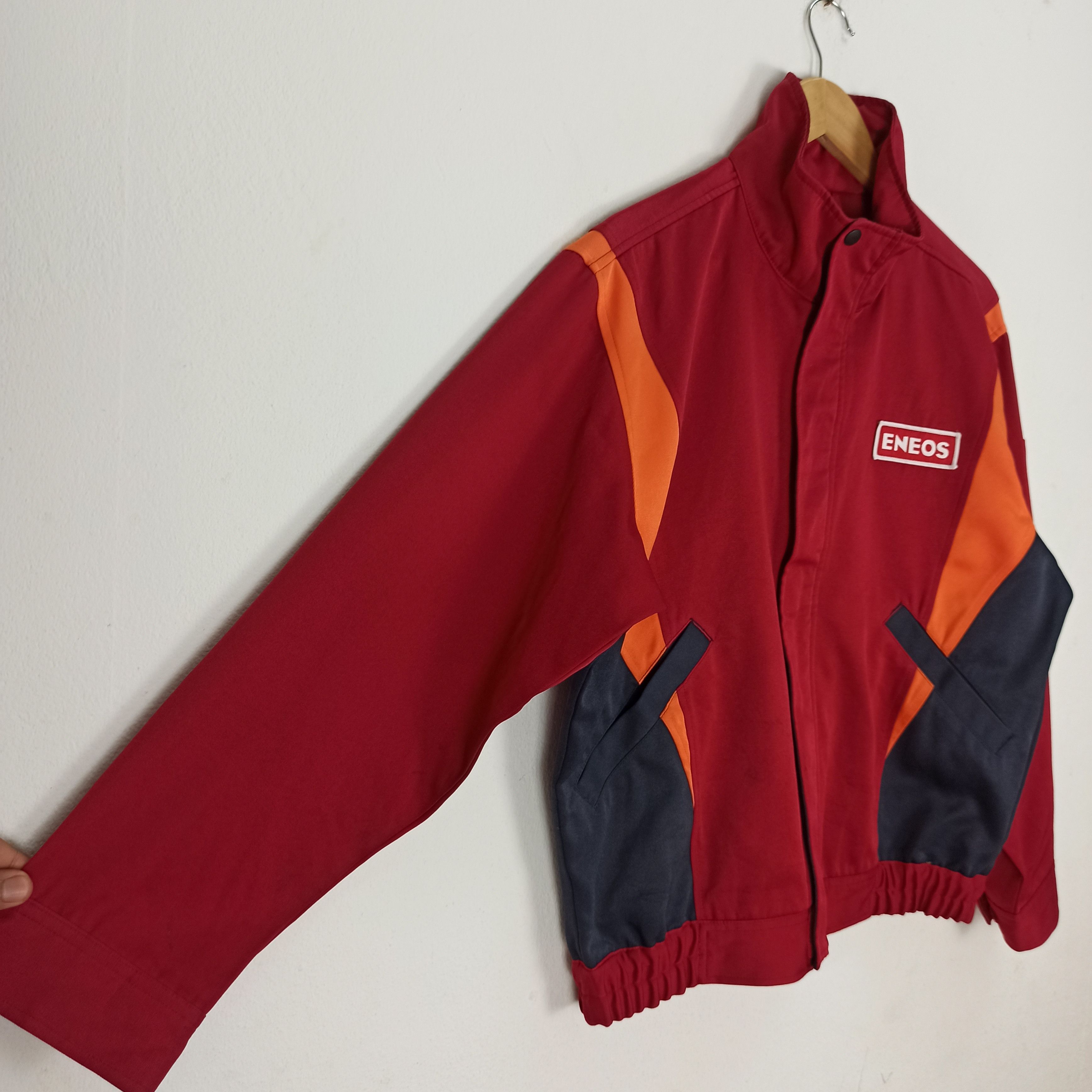 Japanese Brand 🔥Rare🔥 Intial D movie Japan Jacket Eneos Workers Size US L / EU 52-54 / 3 - 3 Thumbnail