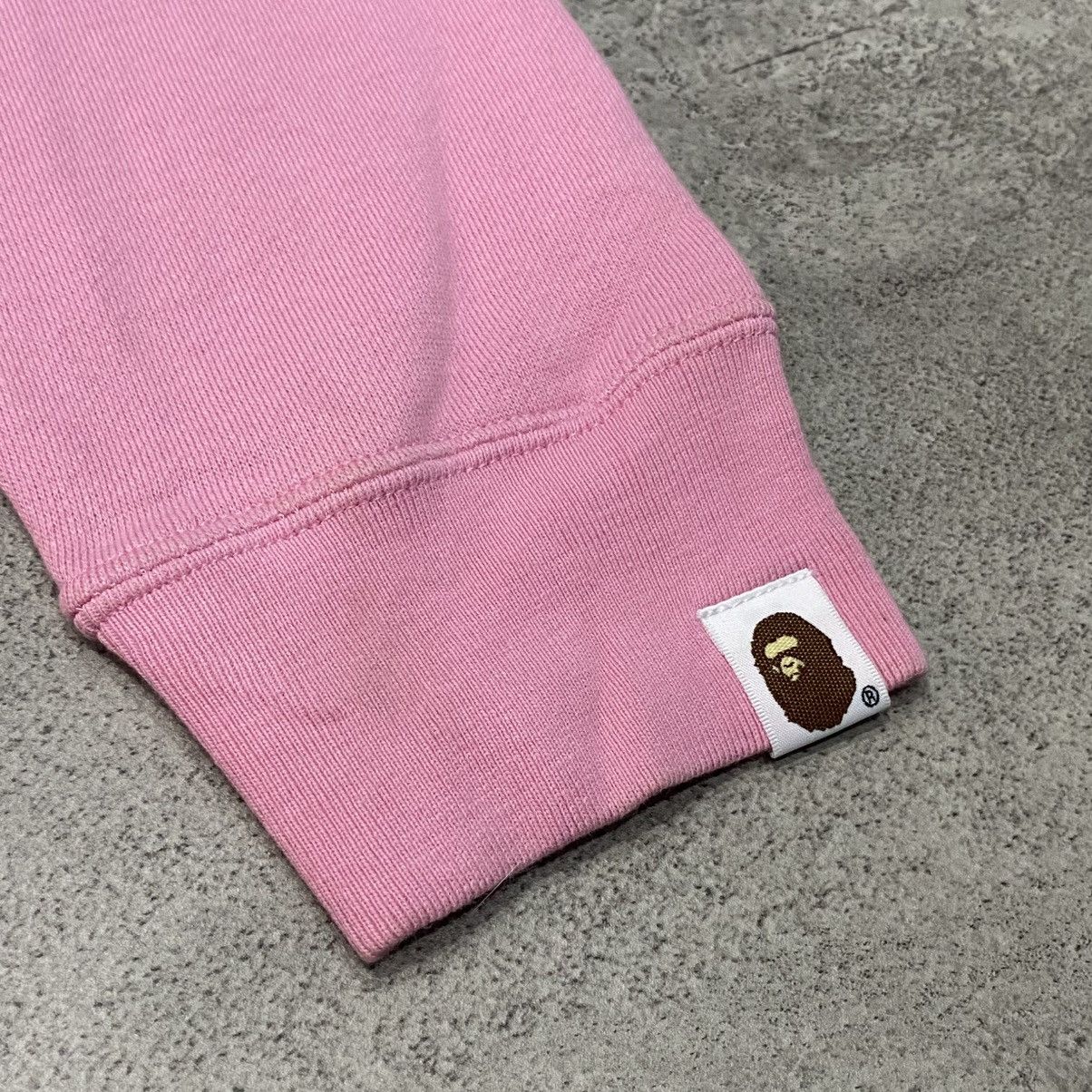 Bape Baby Milo College Logo Pink Hoodie Size S / US 4 / IT 40 - 4 Thumbnail