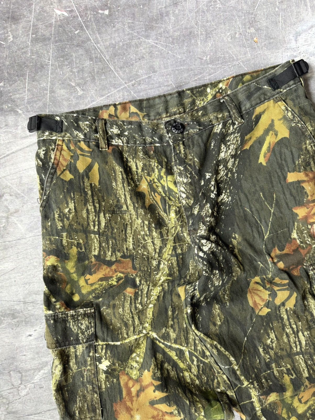 Mossy Oaks Vintage Mossy Oaks Camo Cargo Pants (33X30) Size US 30 / EU 46 - 3 Thumbnail