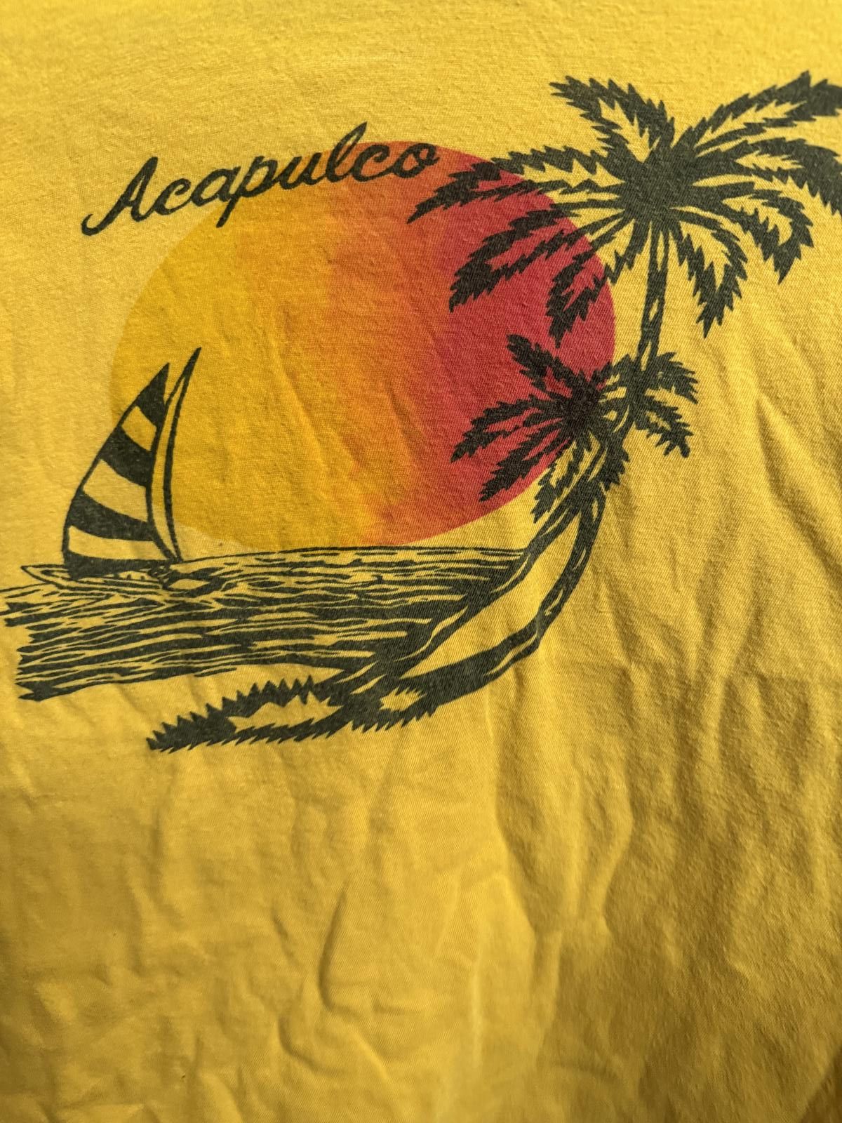 Designer Vintage Acapulco Beach T-shirt Junior / Womens Tee - S Size S / US 4 / IT 40 - 3 Thumbnail