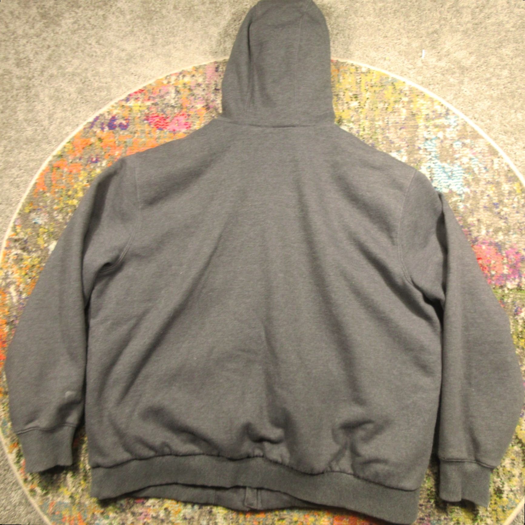 Carhartt Carhartt Rain Defender Hooded Full Zip Sherpa Lined Jacket Mens 2XL Gray Size US XXL / EU 58 / 5 - 2 Thumbnail