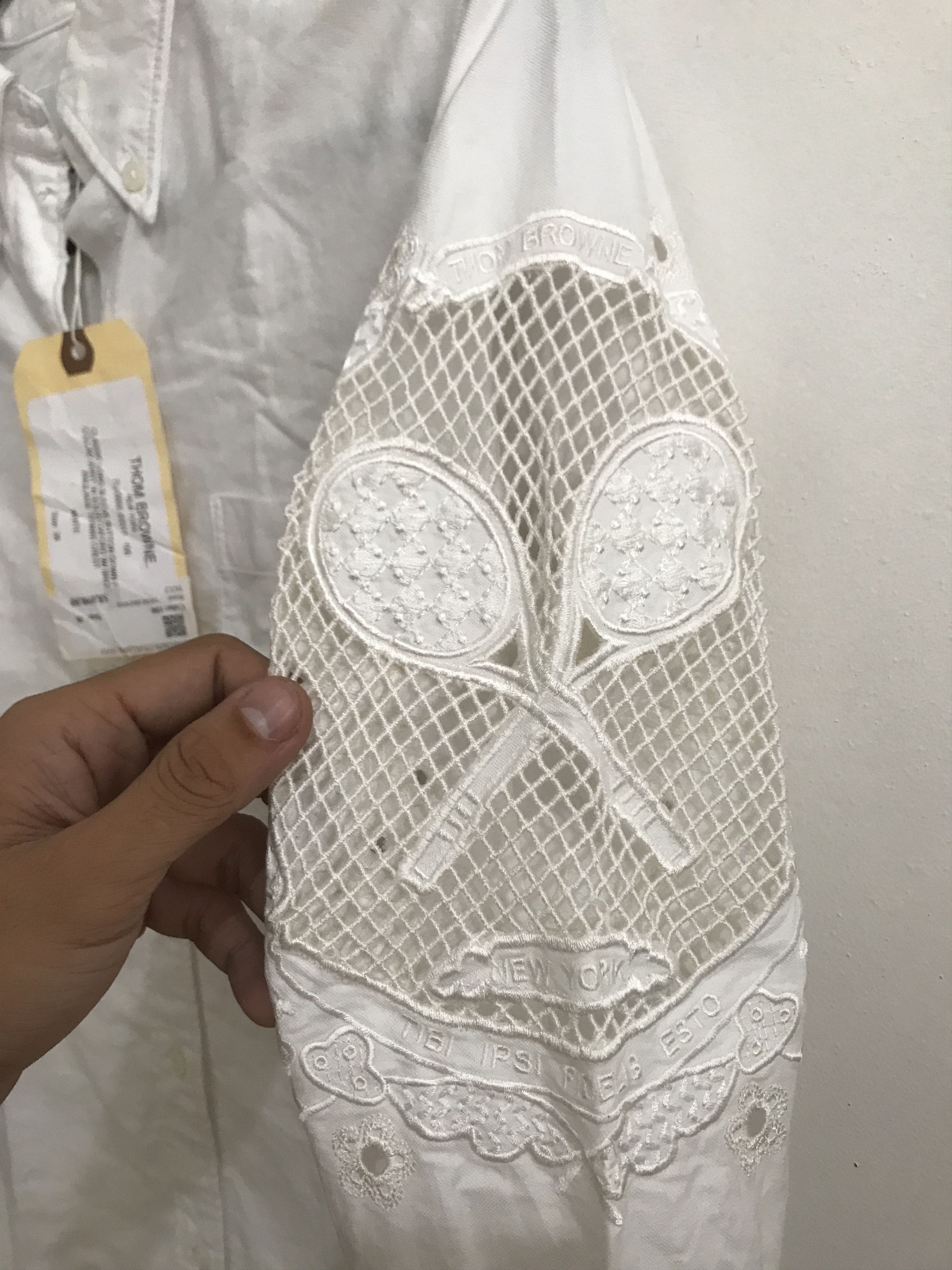 Thom Browne Rare Thom Browne Button Down Longsleeve with Tennis Crest Size US XS / EU 42 / 0 - 9 Thumbnail