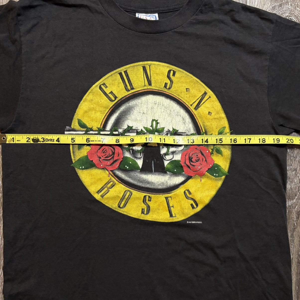 Other GRAIL Vintage 1987 Guns N Roses “Was Here” Graphic Band Tee Size US M / EU 48-50 / 2 - 7 Thumbnail