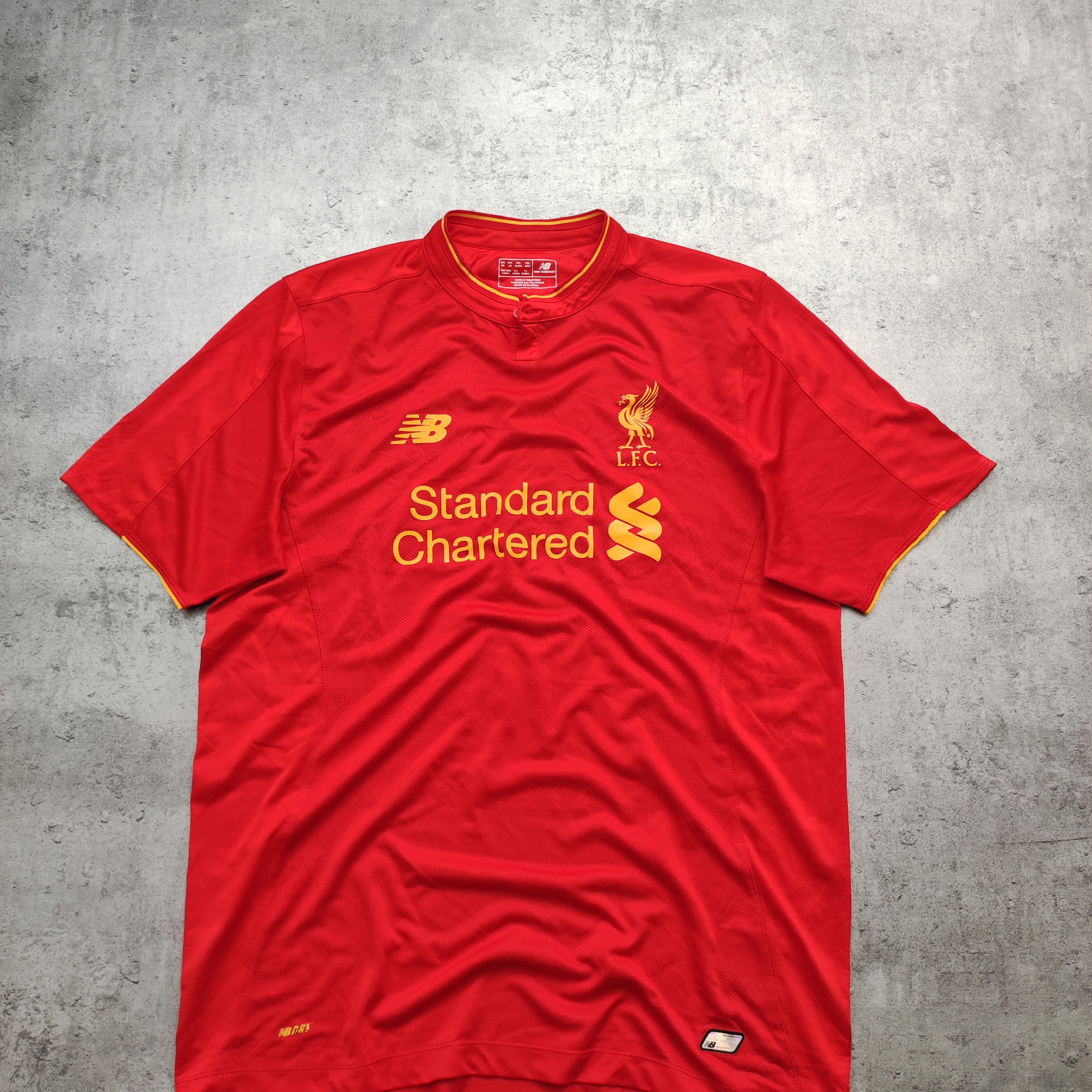 Other RARE 2014 New Balance x Liverpool FC Home Football Jersey Size US XXL / EU 58 / 5 - 2 Thumbnail