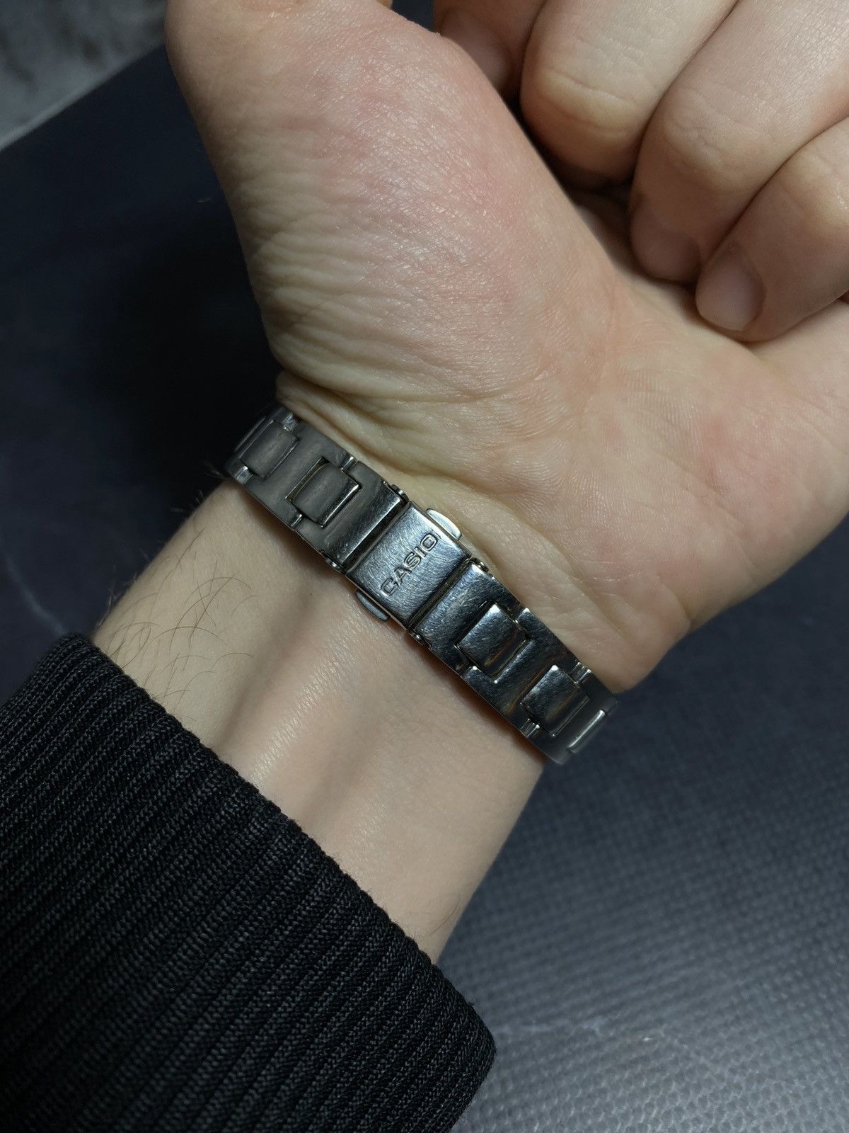 Casio Casio Simple Black Dial Watch, Japanese Brand Size ONE SIZE - 6 Thumbnail