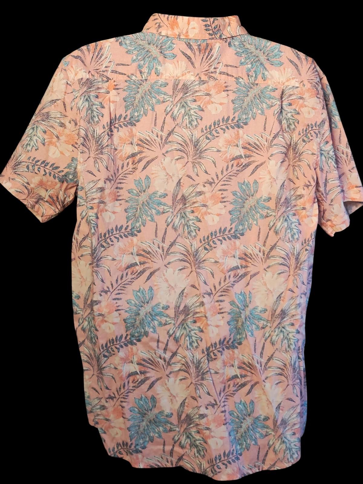 Izod IZOD Men's Casual Short Sleeve Tropical Print Shirt Size US XL / EU 56 / 4 - 6 Thumbnail