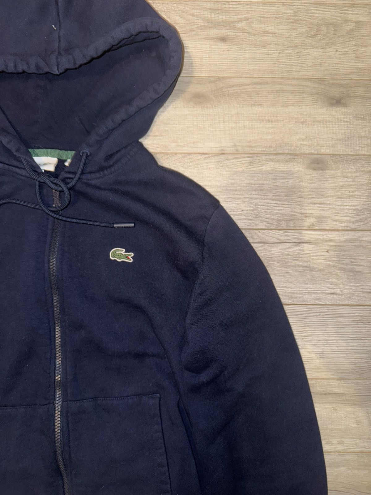 Lacoste navy blue lacoste zip up Size US M / EU 48-50 / 2 - 5 Thumbnail