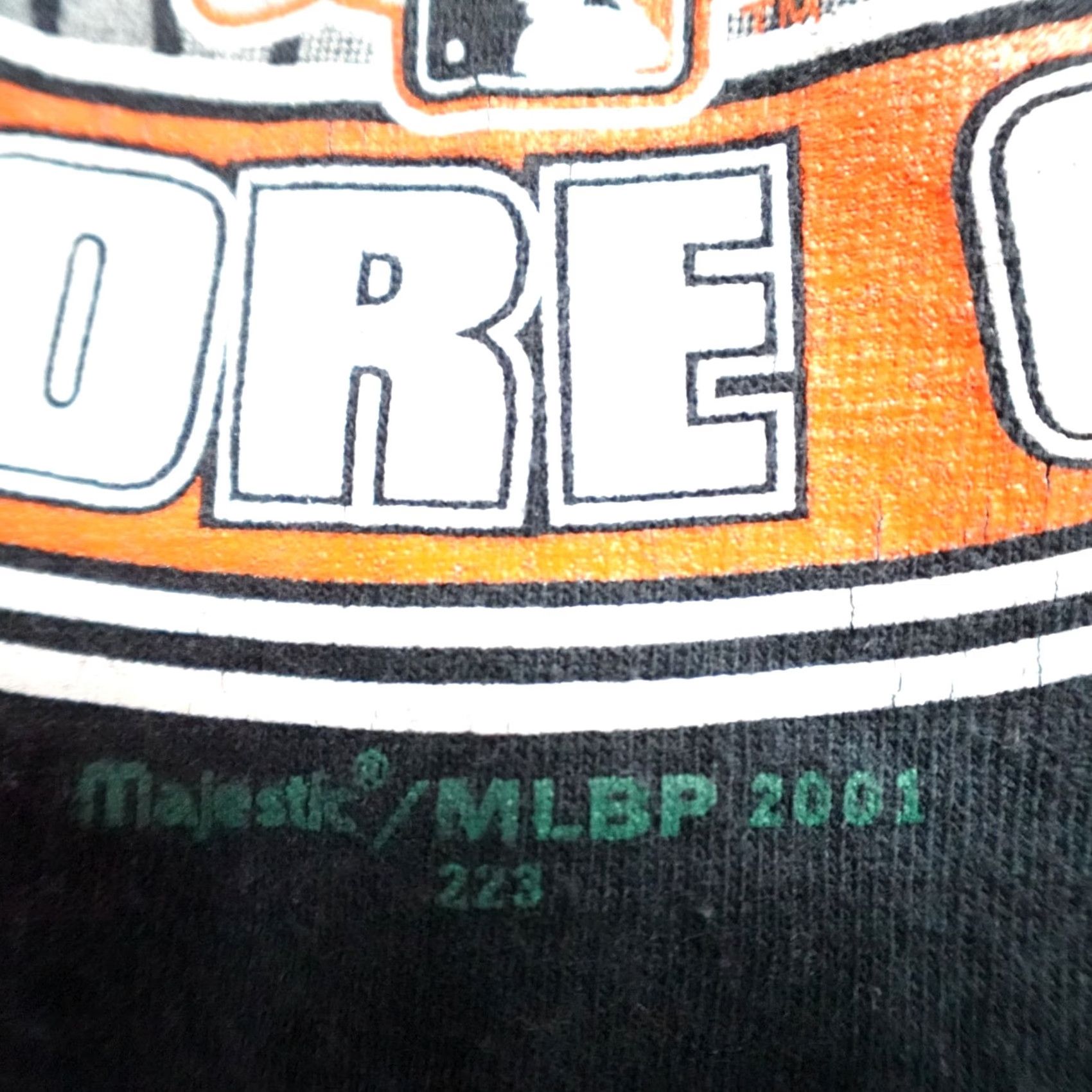 Vintage VINTAGE Baltimore Orioles Shirt M Black Crew Neck Short Sleeve Cal Ripken Farewell Tour 2001 Mens Regular Size US M / EU 48-50 / 2 - 6 Thumbnail