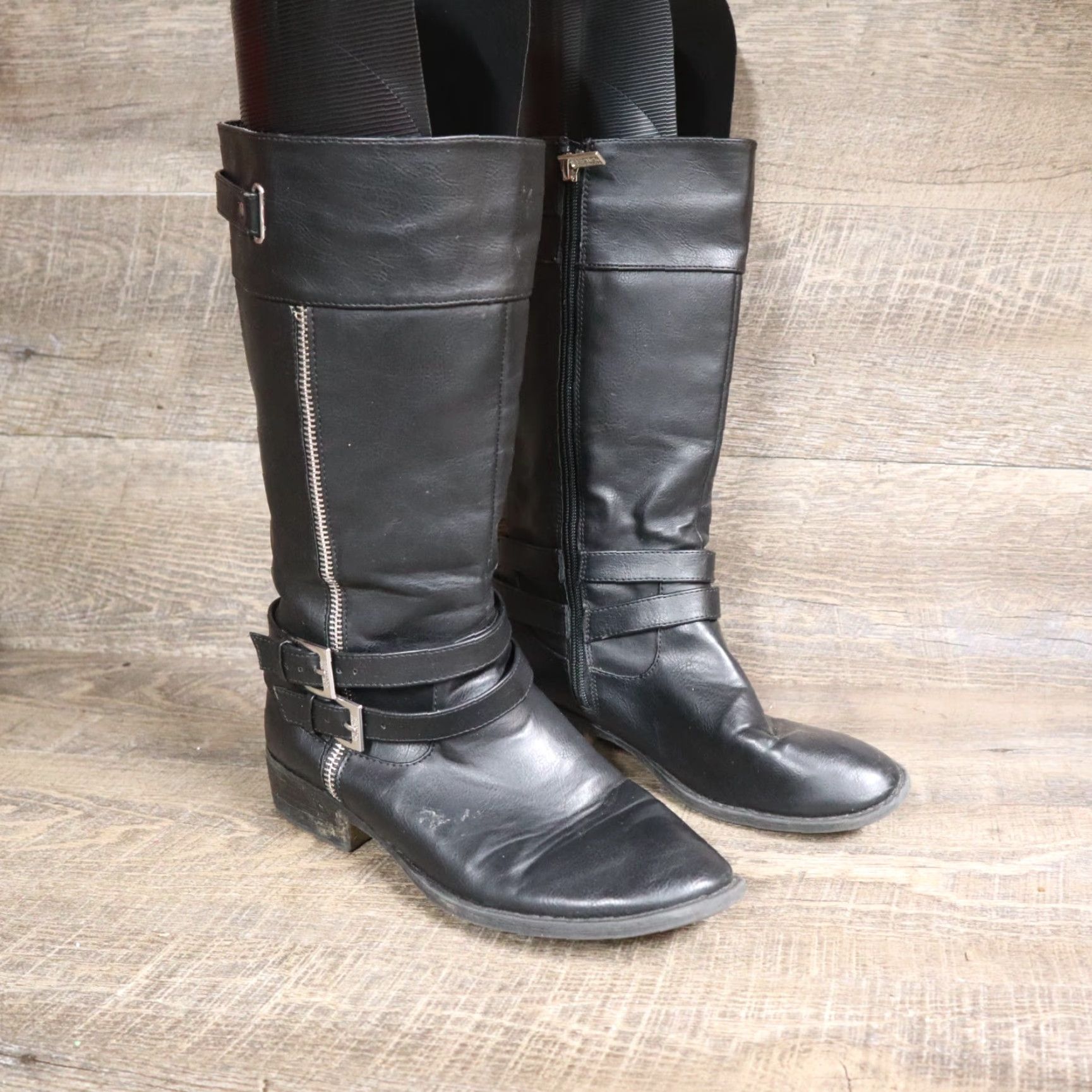 Kenneth Cole Reaction Kenneth Cole Black Dress Boots Chloe Wonder Women's Size 4.5 Size S / US 4 / IT 40 - 2 Thumbnail