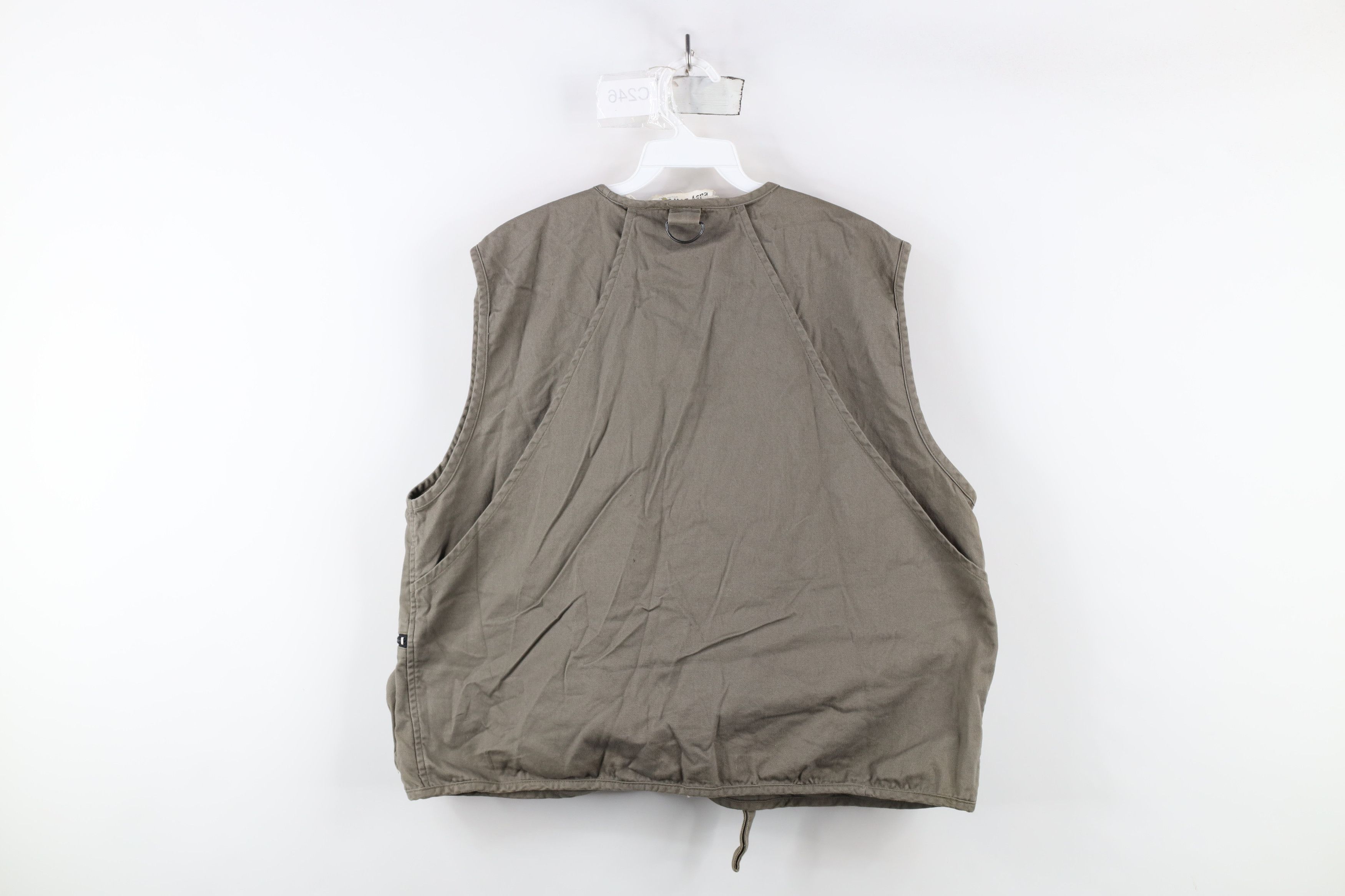 Vintage Vintage 90s Y2K Streetwear Full Zip Tactical Fishing Vest Size US XL / EU 56 / 4 - 13 Thumbnail