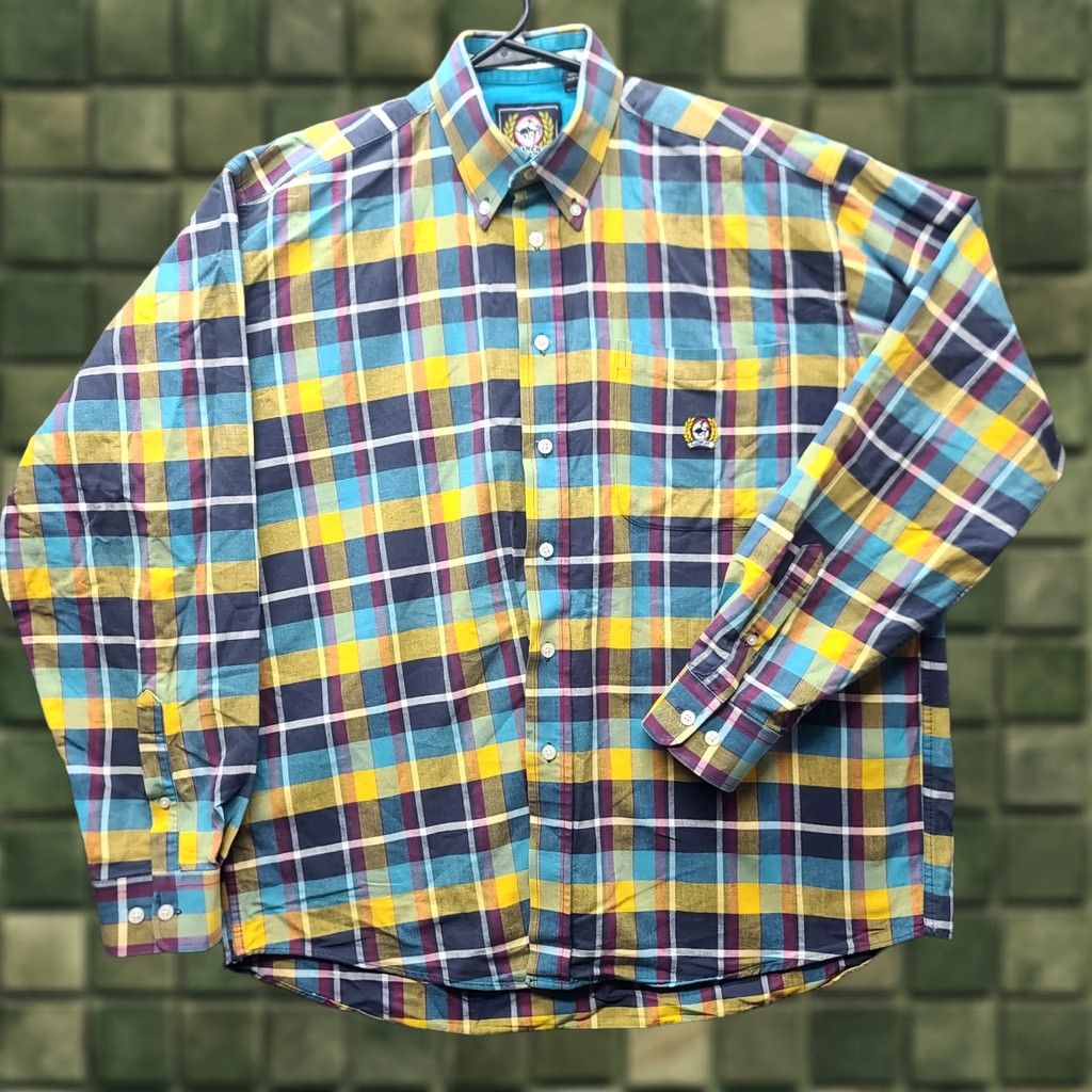 Vintage Cinch Shirt Mens L Regular Fit Button Down Long Sleeve Western Cowboy Rodeo Size US L / EU 52-54 / 3 - 1 Thumbnail