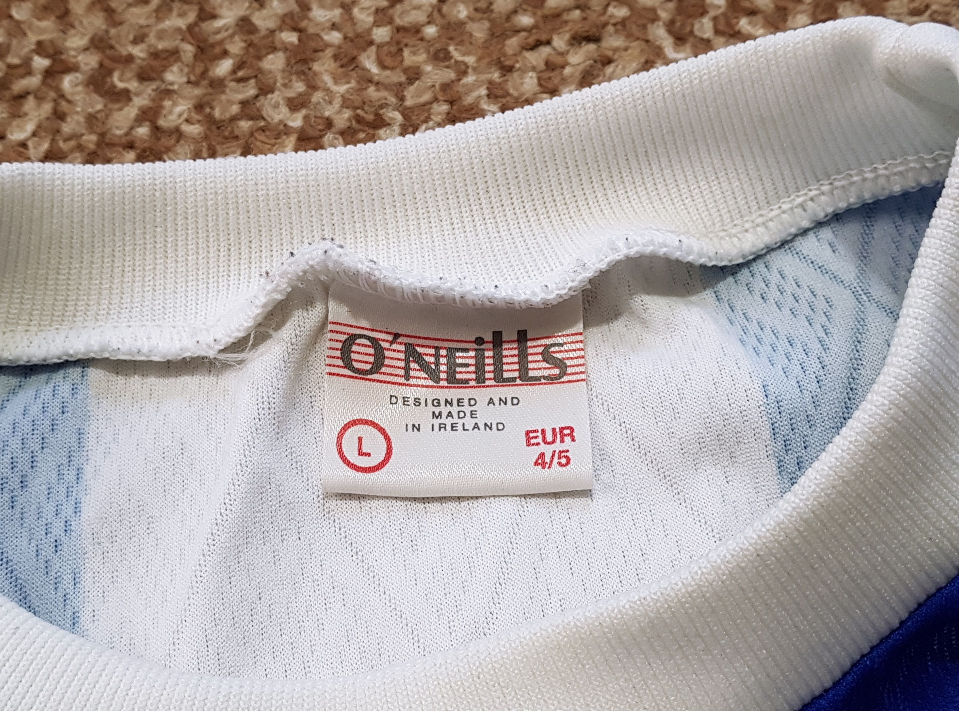 O'Neills Newry City O'Neills 1999-00 Vintage Football Soccer Jersey Size US L / EU 52-54 / 3 - 7 Thumbnail