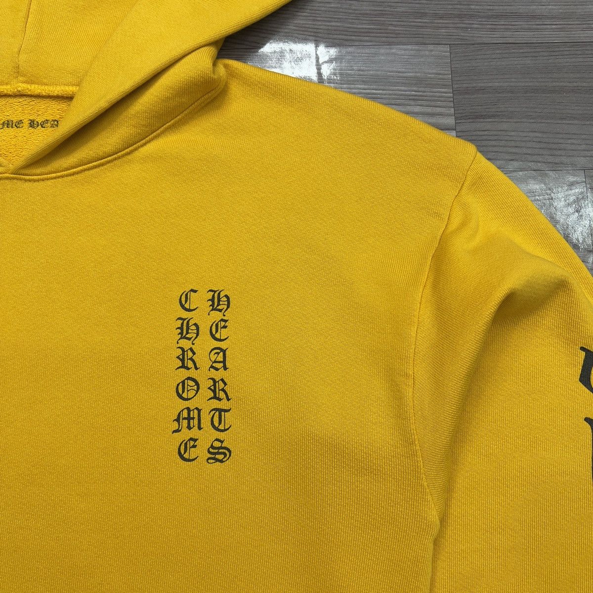 Chrome Hearts Chrome Hearts Vertical Logo Graphic Print Hoodie Size US XS / EU 42 / 0 - 12 Thumbnail