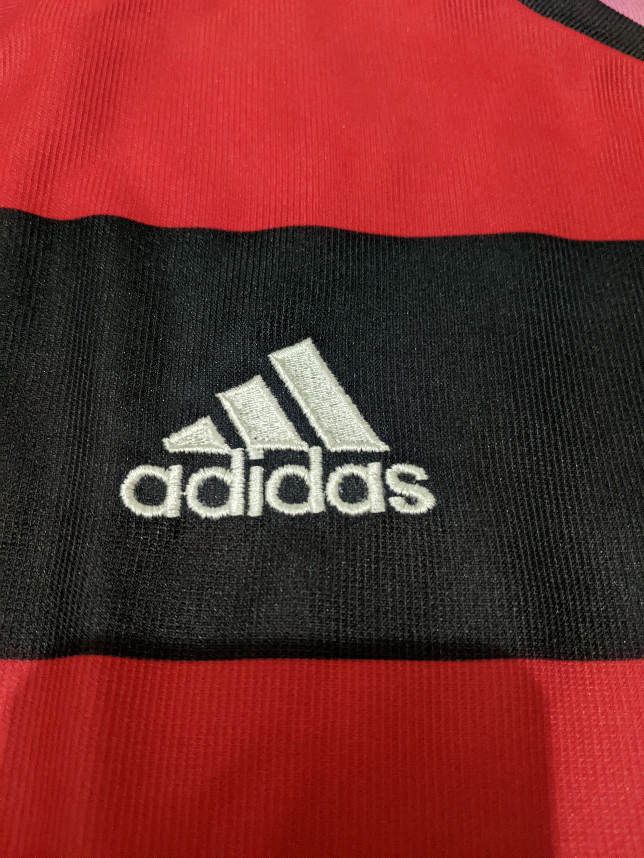 Adidas Bayer Leverkusen 2002 home Berbatov Jersey football shirt Size US L / EU 52-54 / 3 - 7 Thumbnail