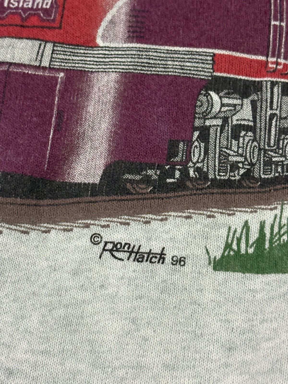 Vintage !! Rare !! Vintage 90s Fruit of Loom x The Rocket Size US L / EU 52-54 / 3 - 6 Thumbnail